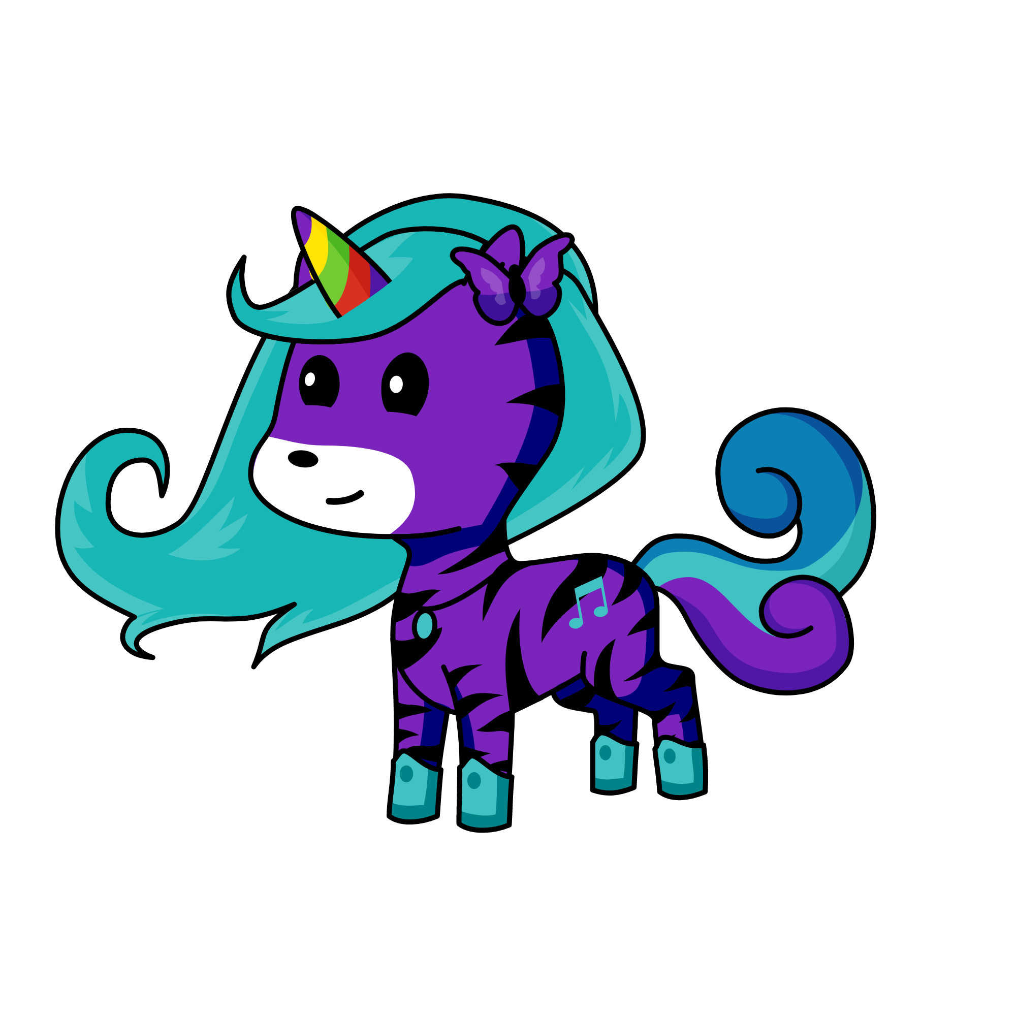 tete, the unicorn