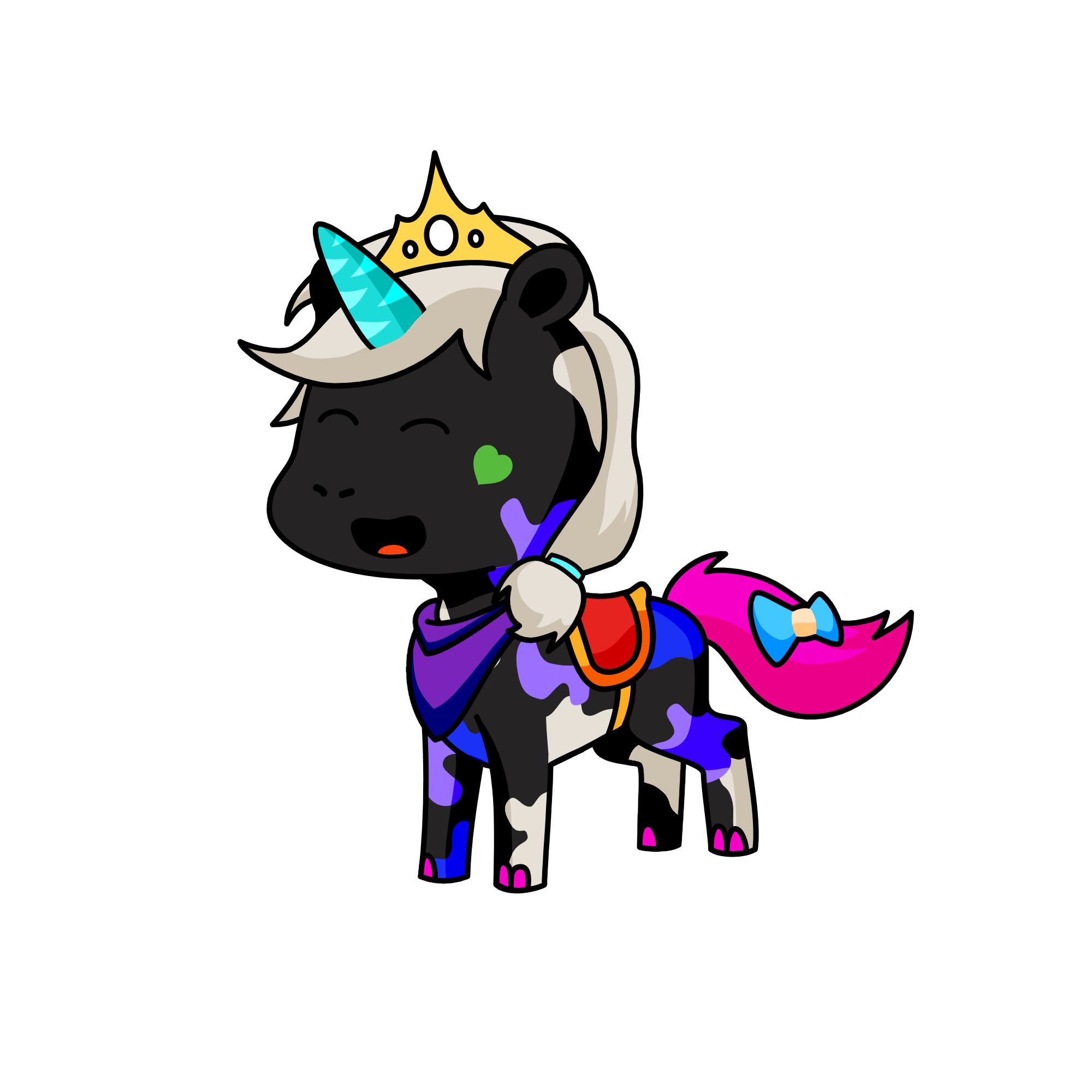 Cyana, the unicorn