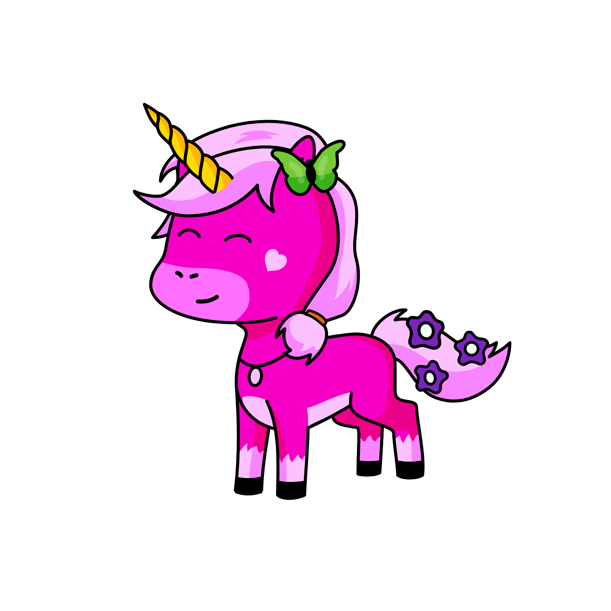 Princess Pinky, the unicorn