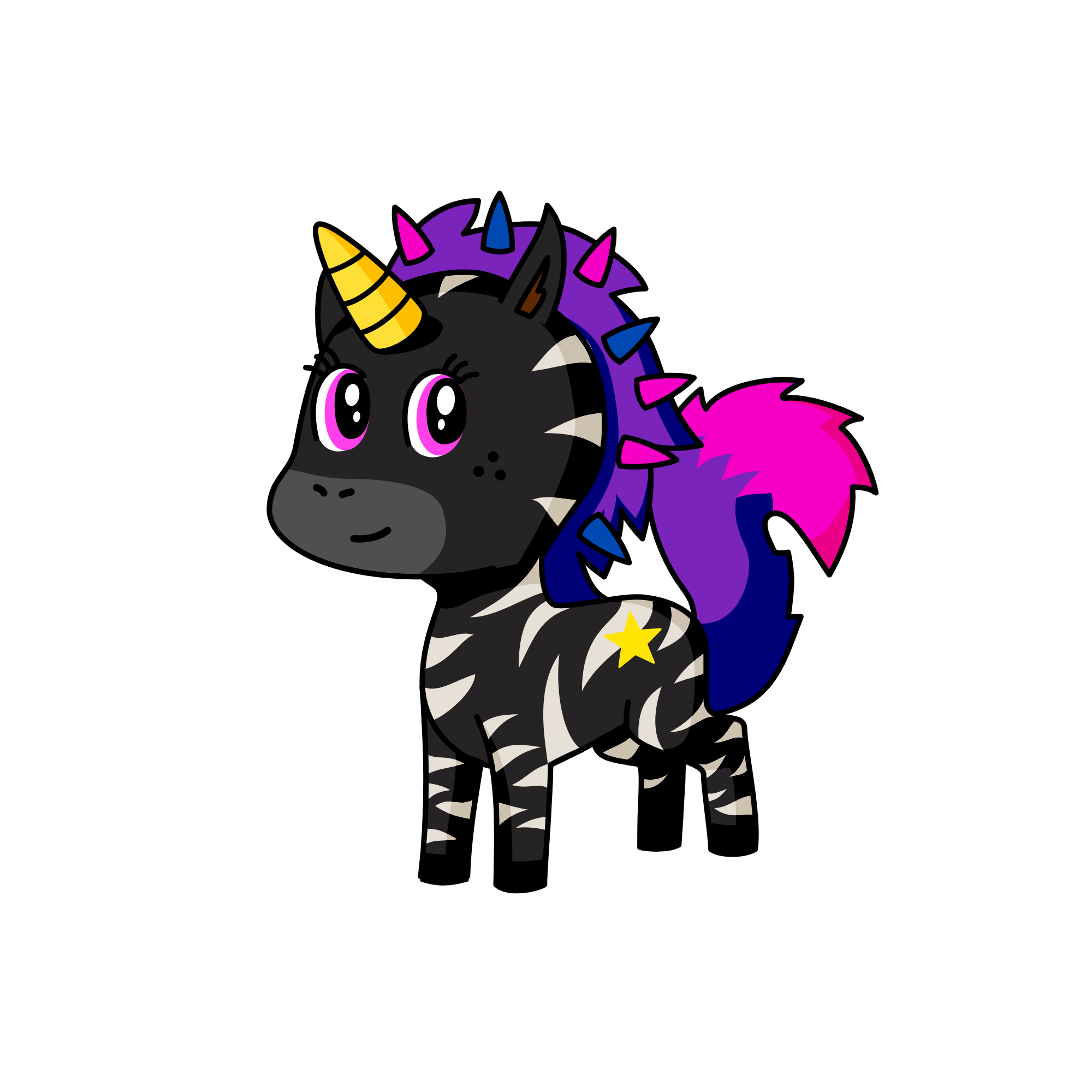 Mrs. Star, the unicorn