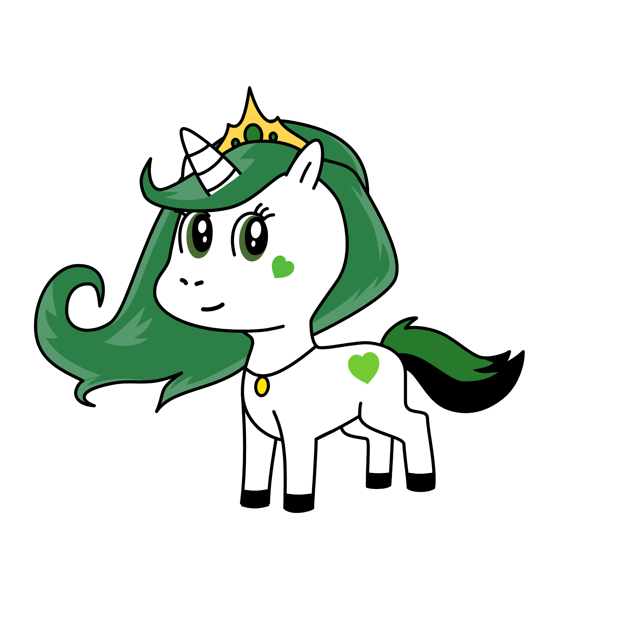 lucky, the unicorn