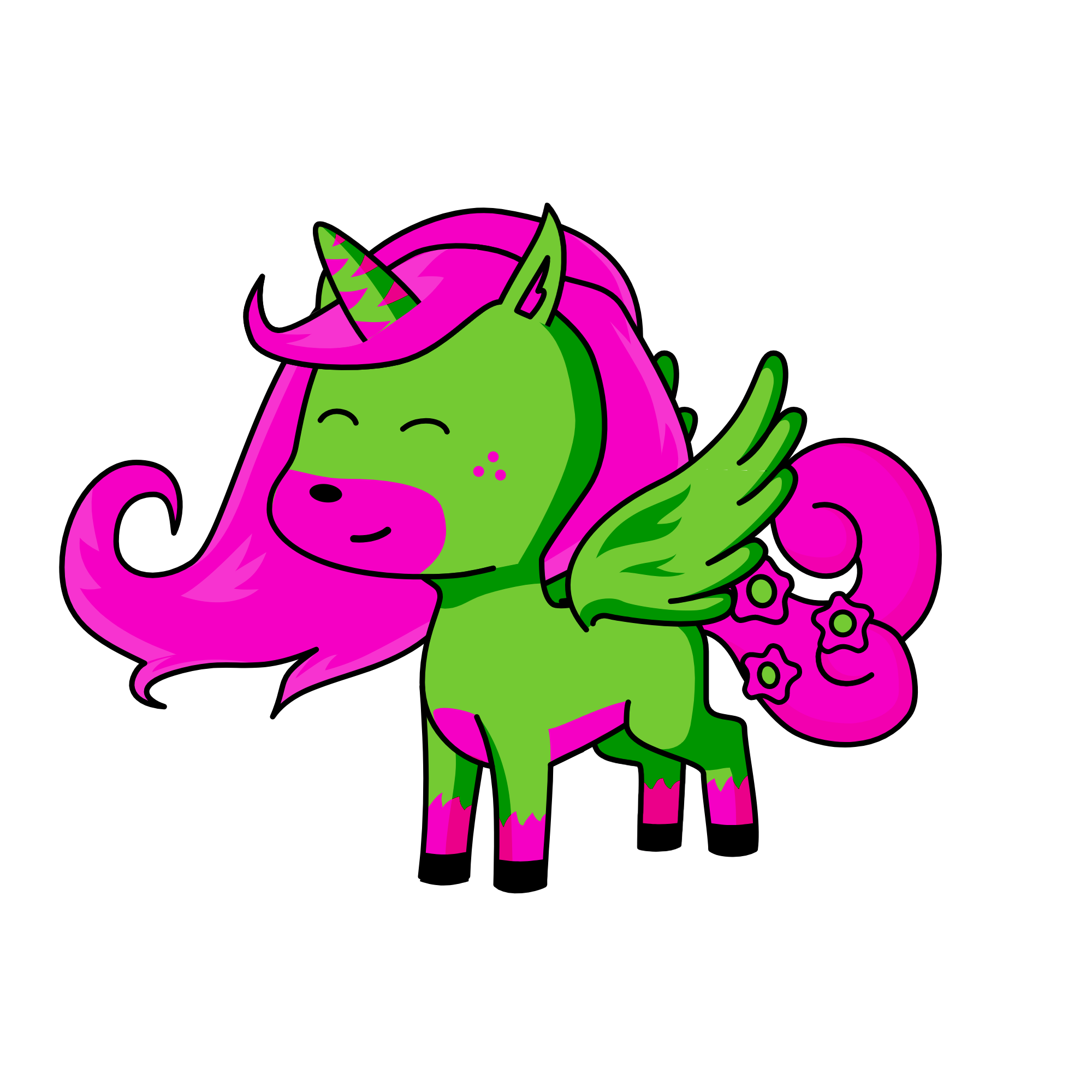 Carry, the unicorn