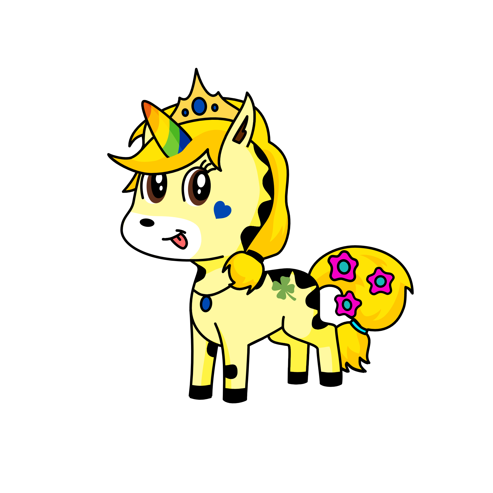 jayleen/yulesly emily siter, the unicorn