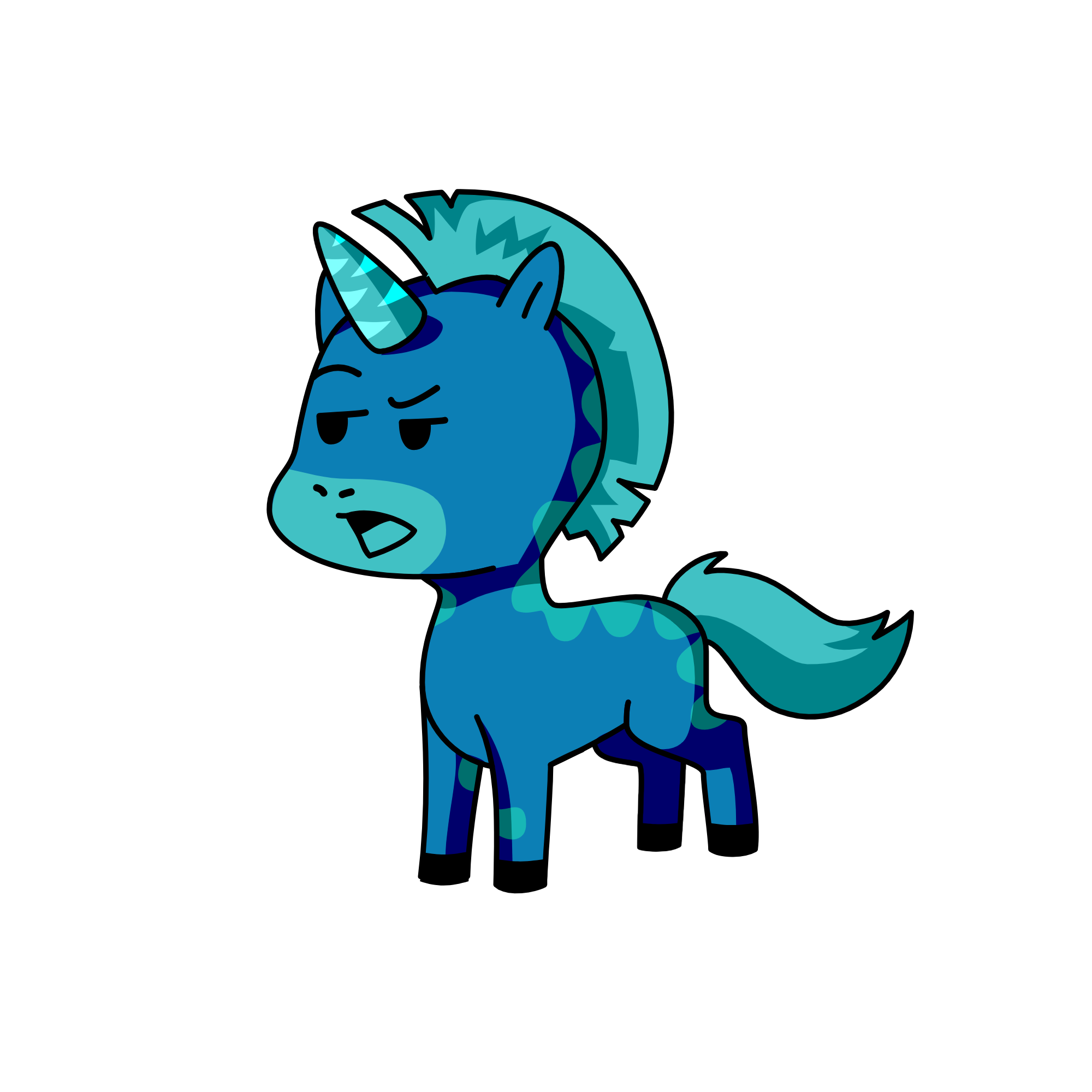 Strick, the unicorn