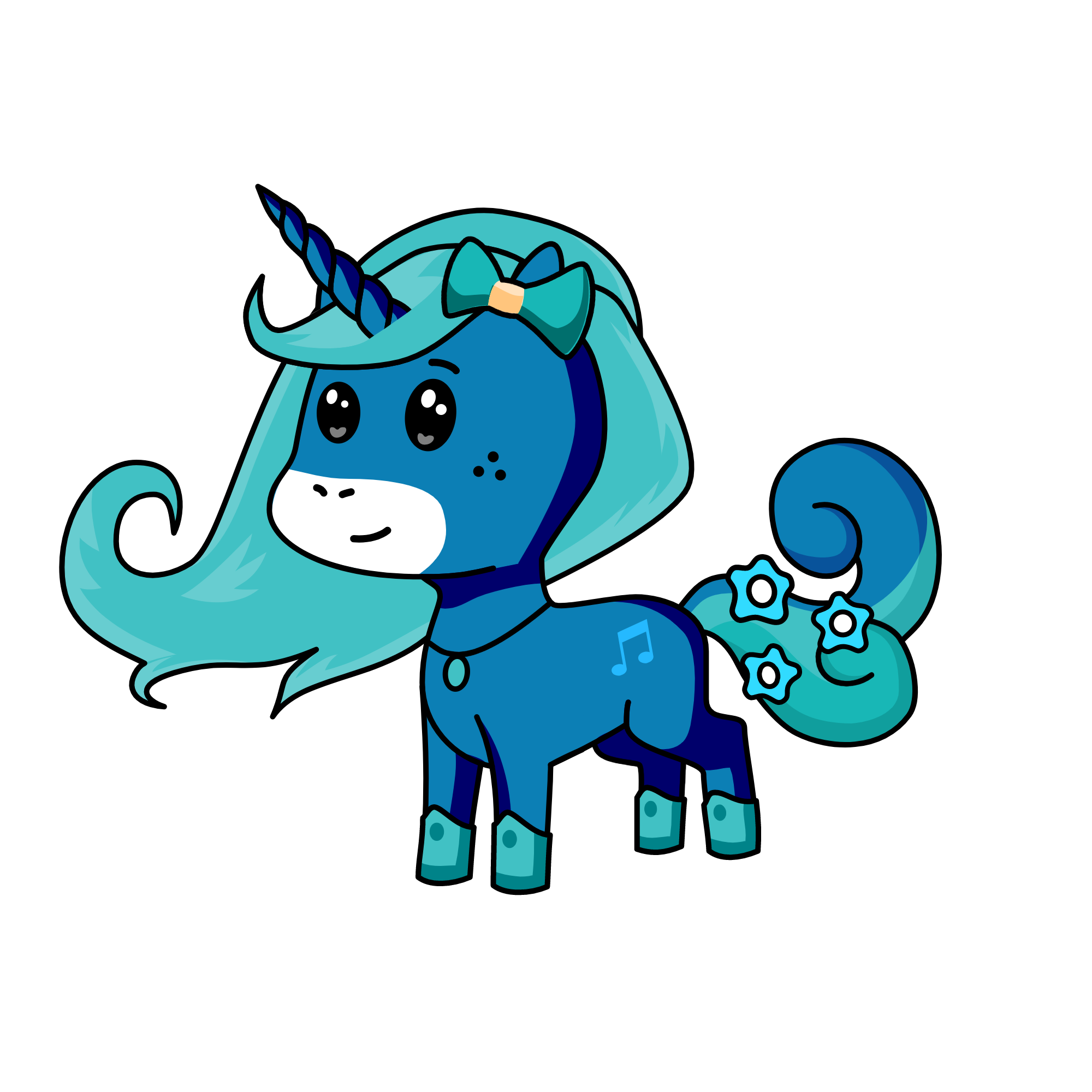 bluecorn, the unicorn