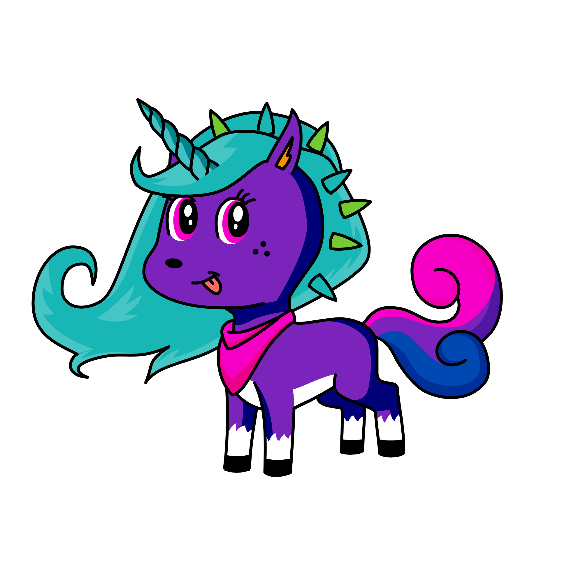 The great unicorn of them ALL grateful unicorns, the unicorn