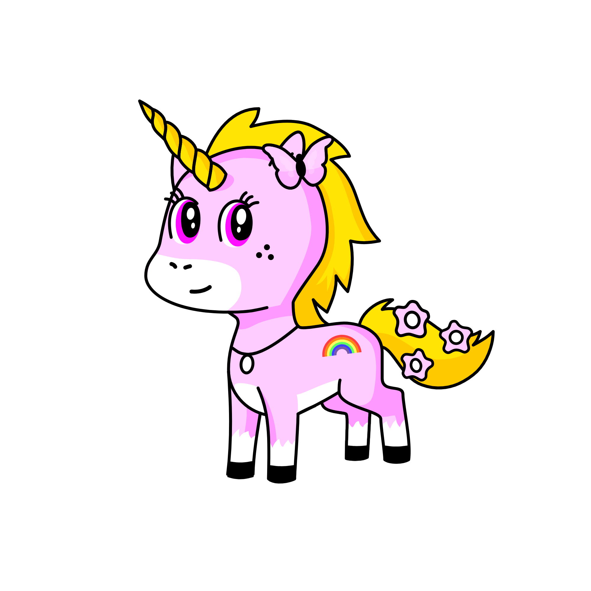 Rain, the unicorn