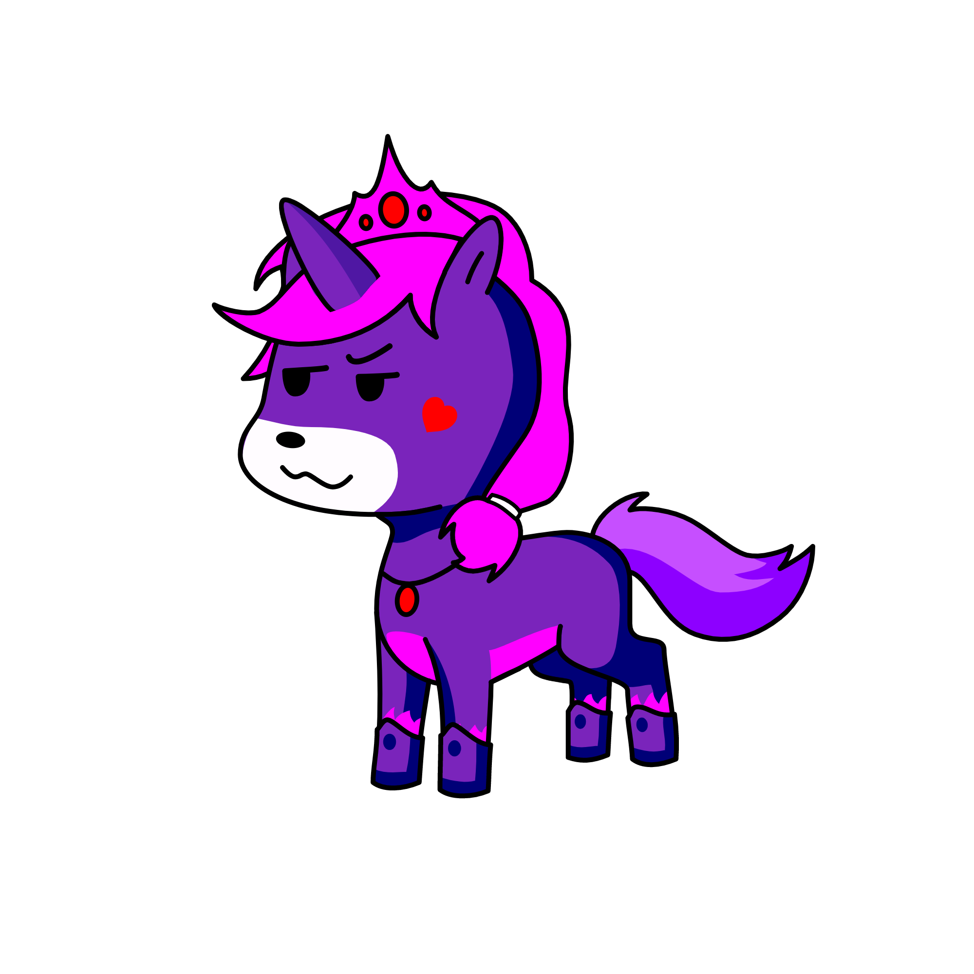 Aphmau, the unicorn