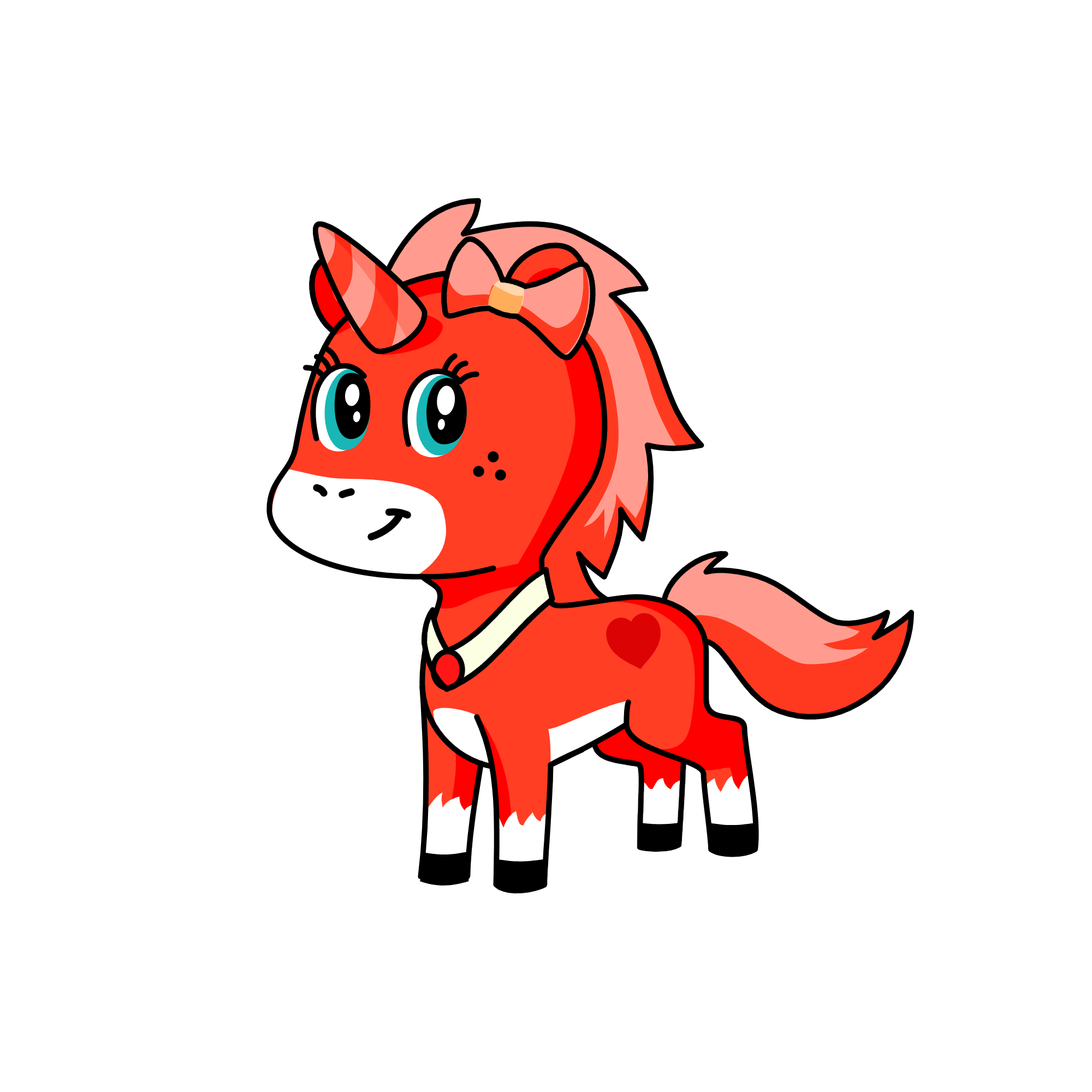 Cherry, the unicorn