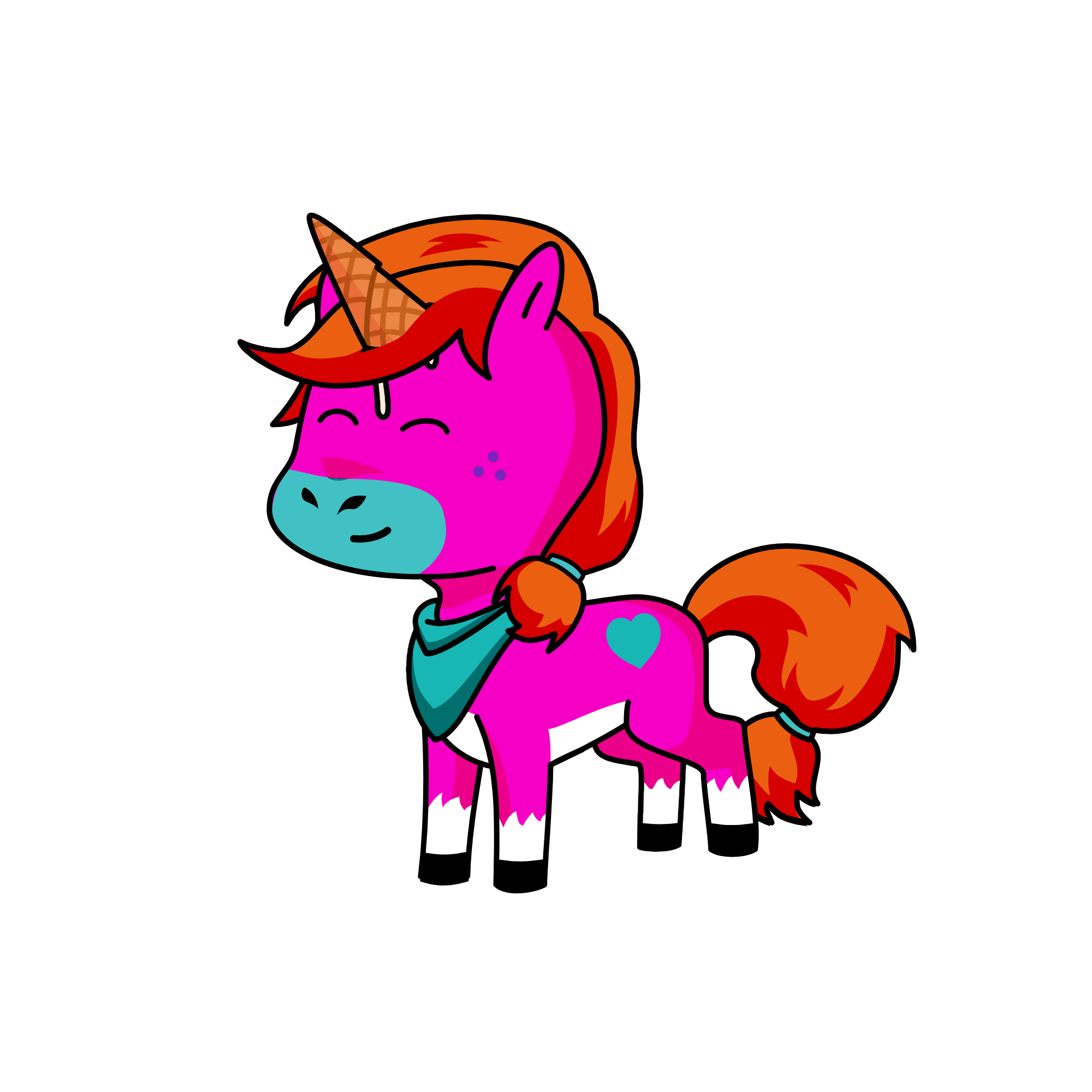 Cleo, the unicorn