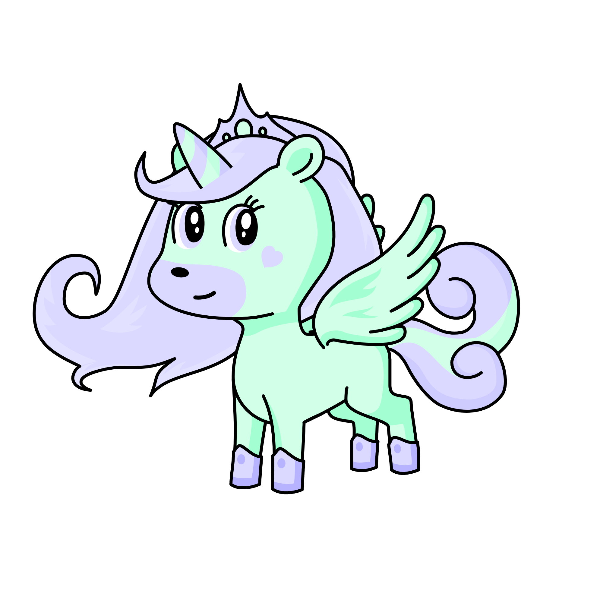 hwe.fwE e fgwl TWlrg, the unicorn