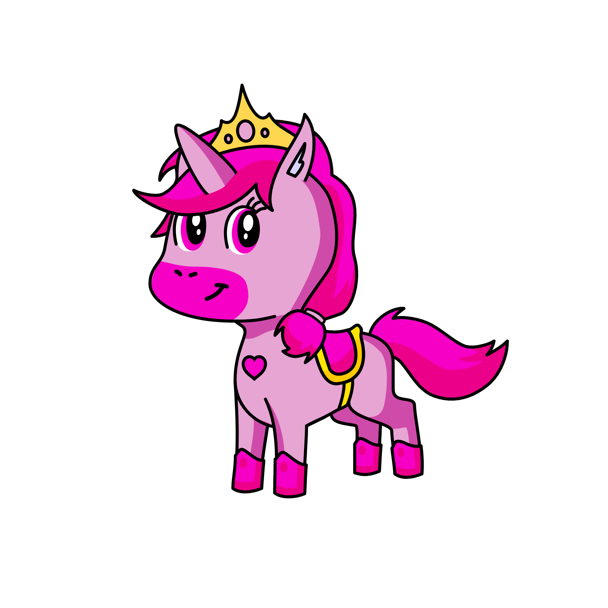 Princess Pinky, the unicorn