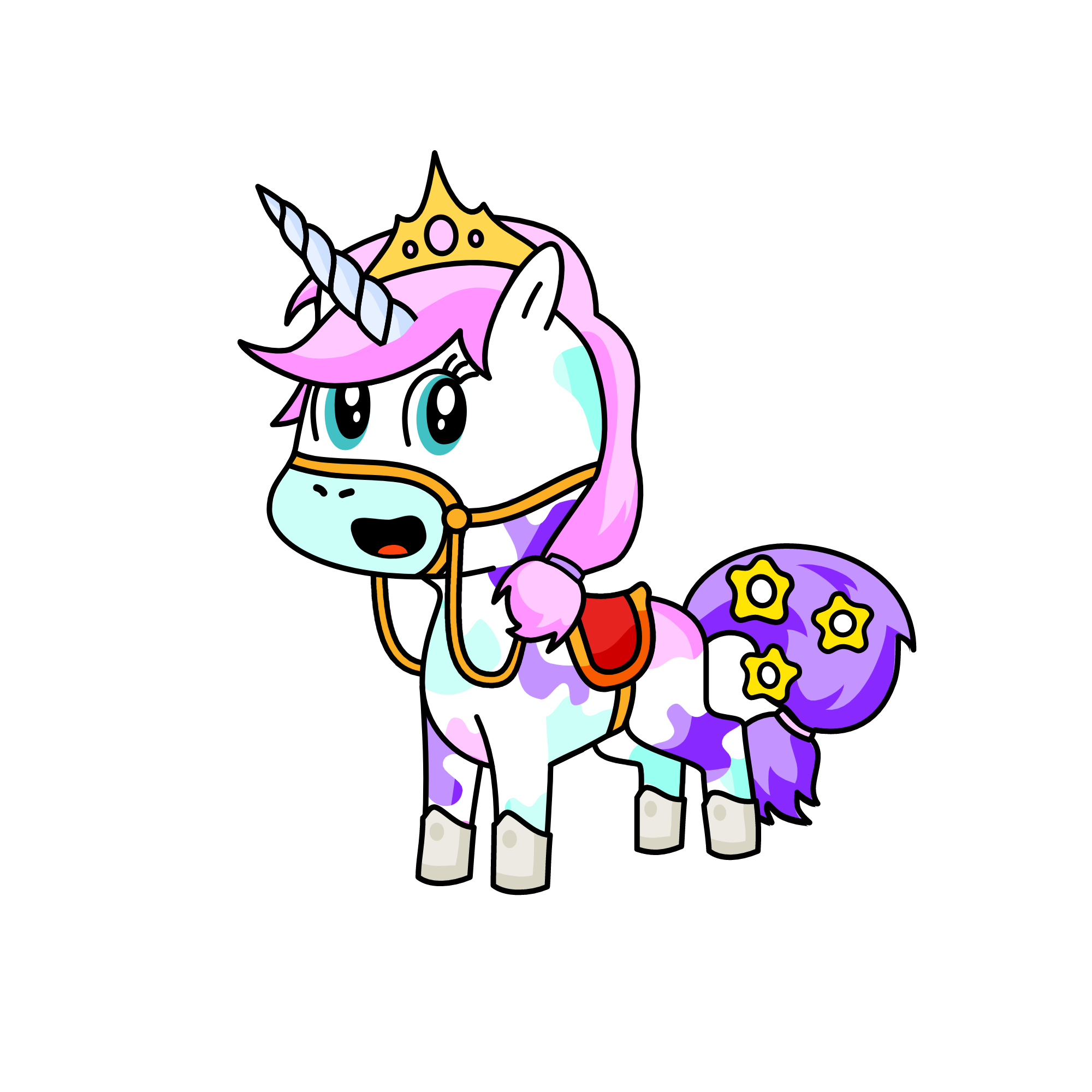 💎 Queen Jewel 💎, the unicorn