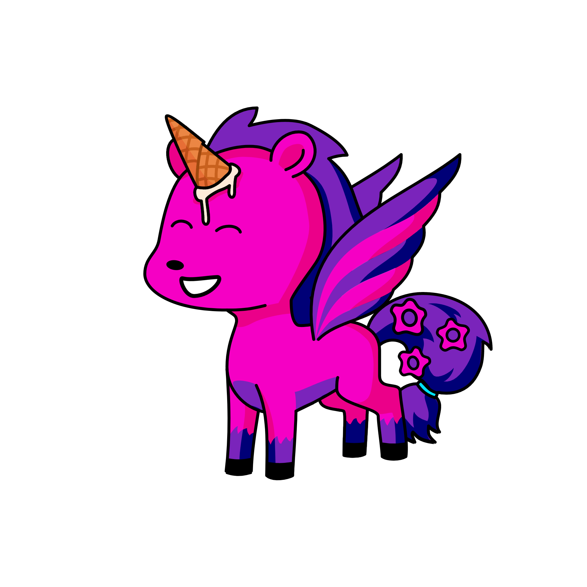 icecream, the unicorn