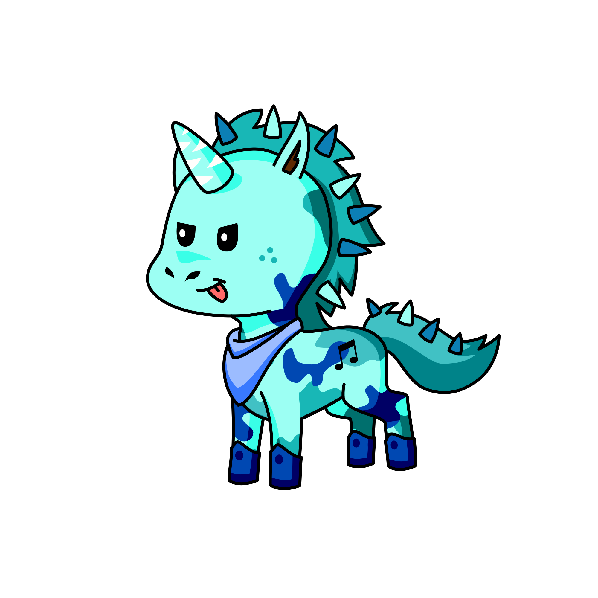 Frosty, the unicorn