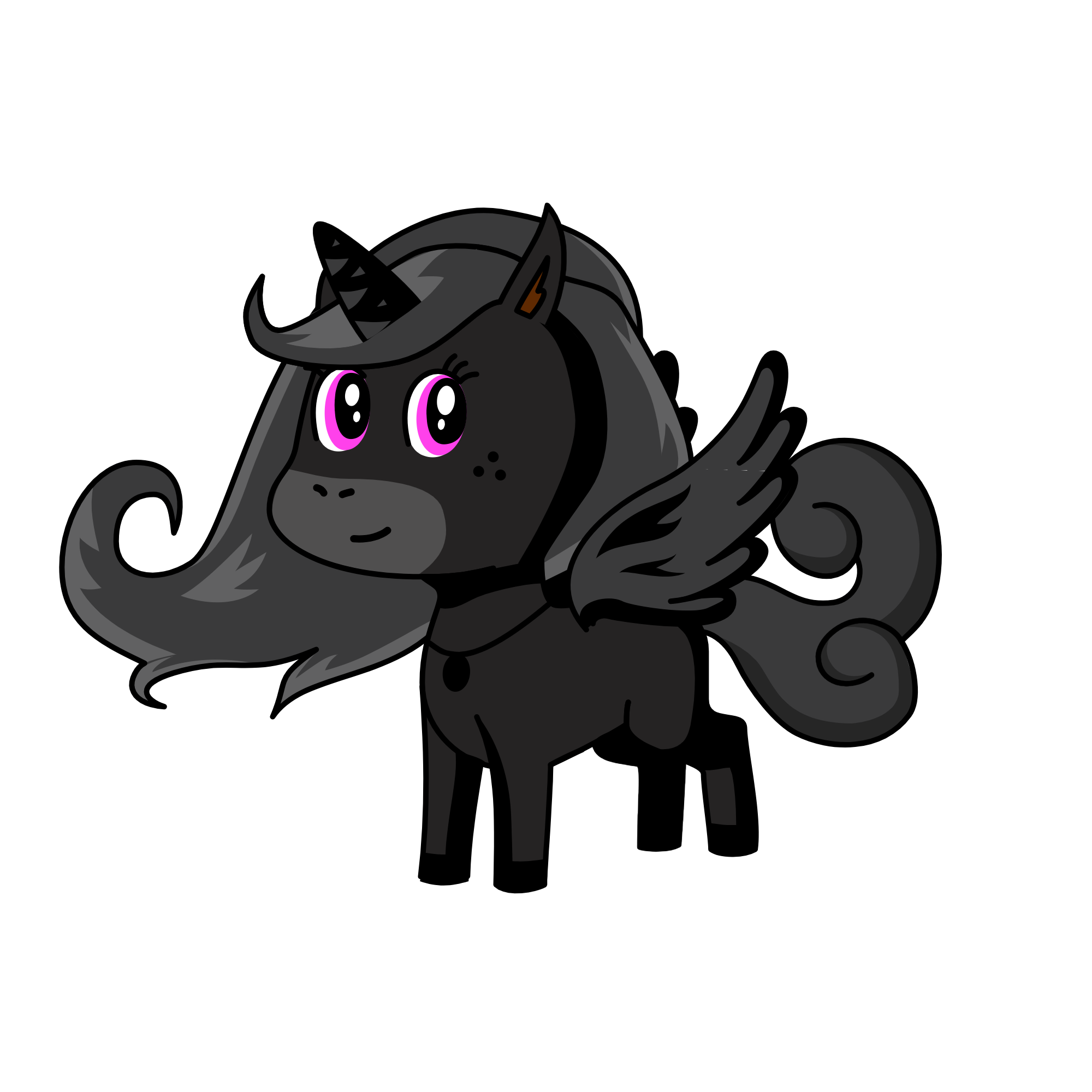 your best friend, the unicorn