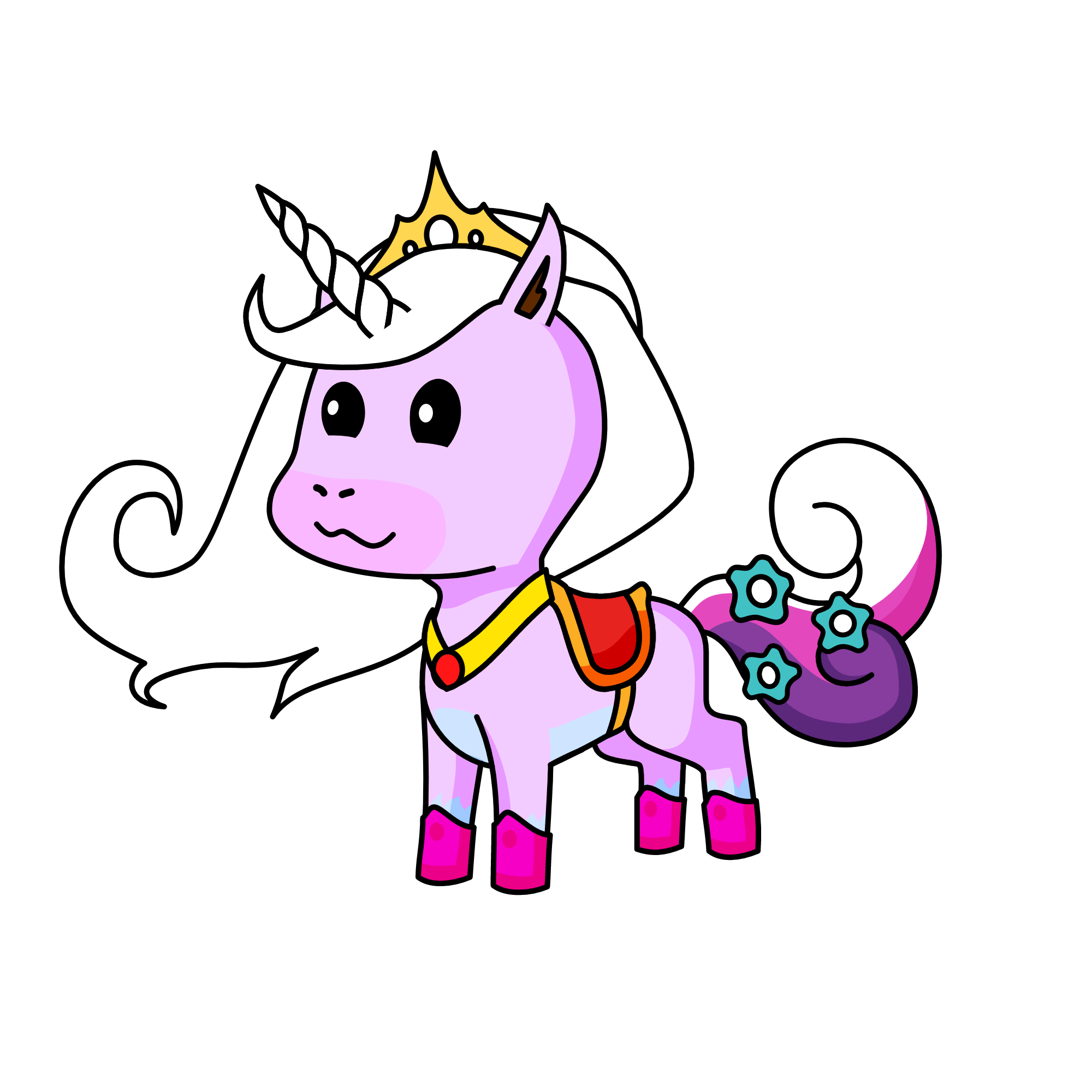Sparkel, the unicorn