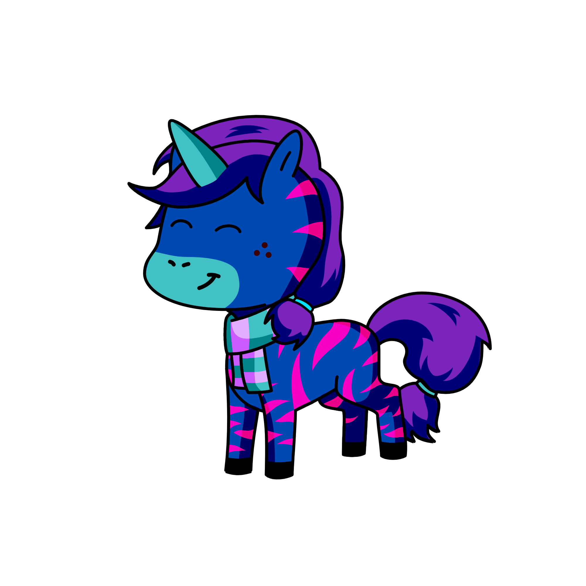 Riley, the unicorn