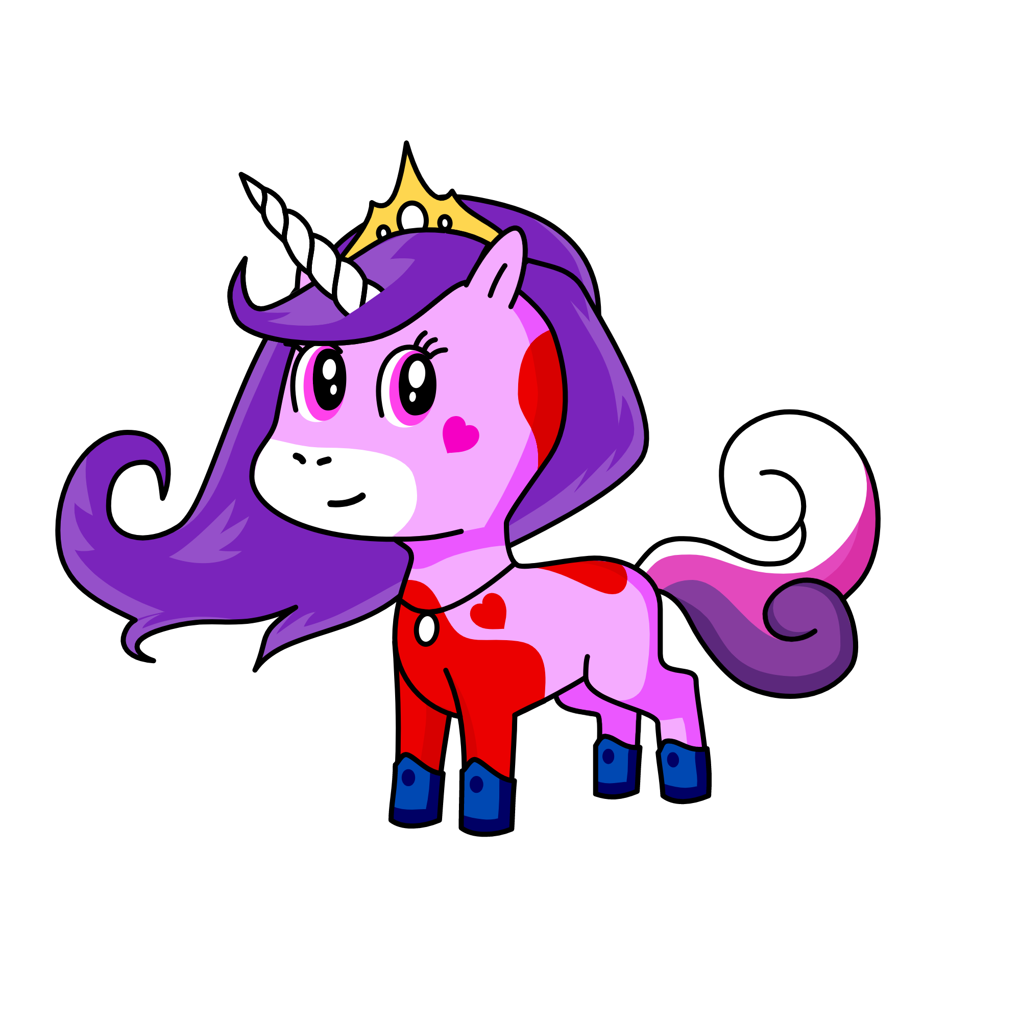 Elsa, the unicorn