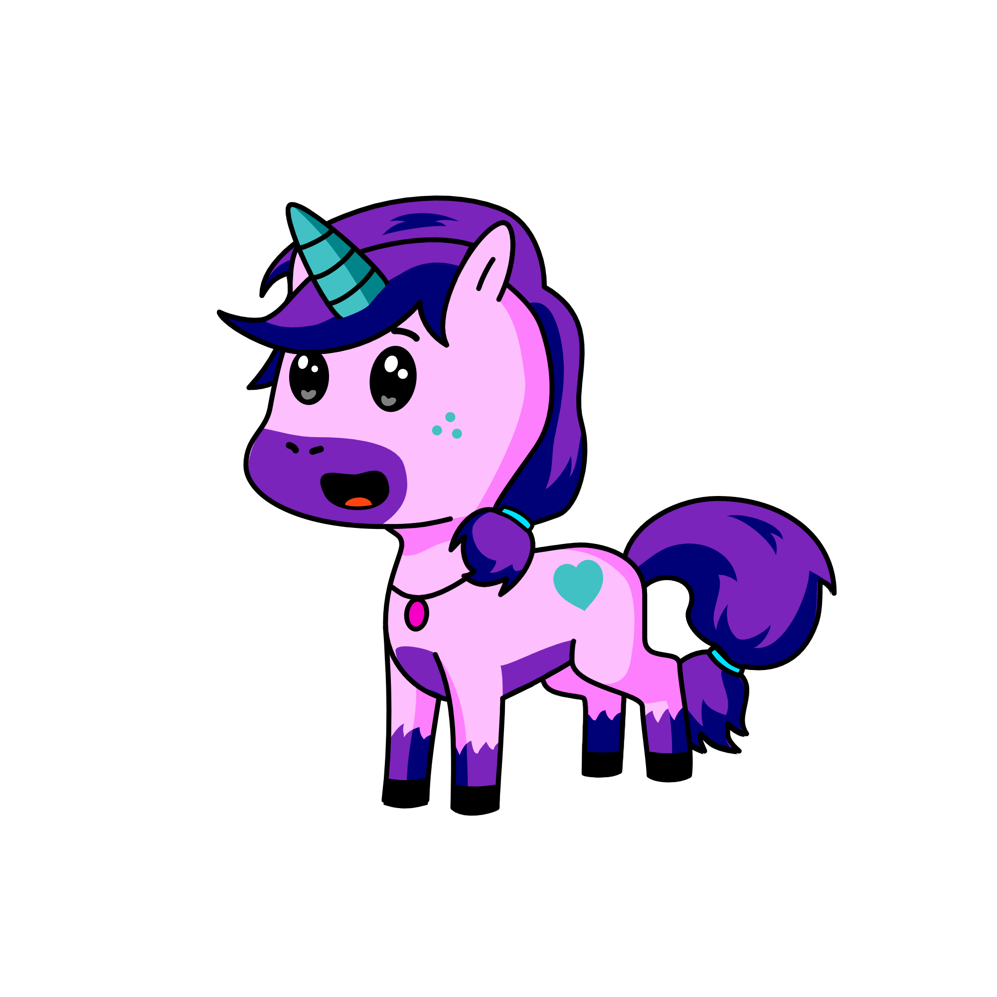 bella, the unicorn