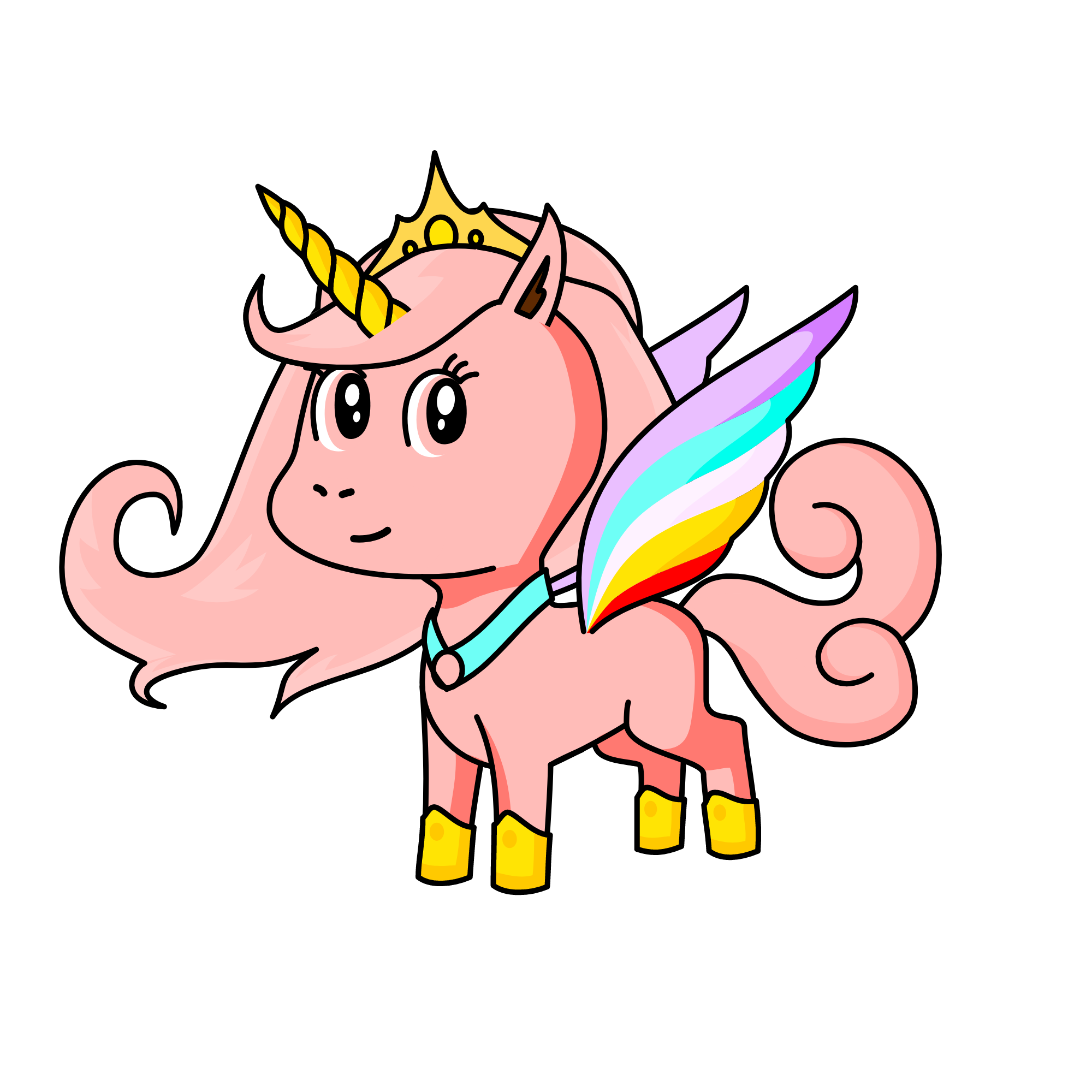 Princess Lulu, the unicorn