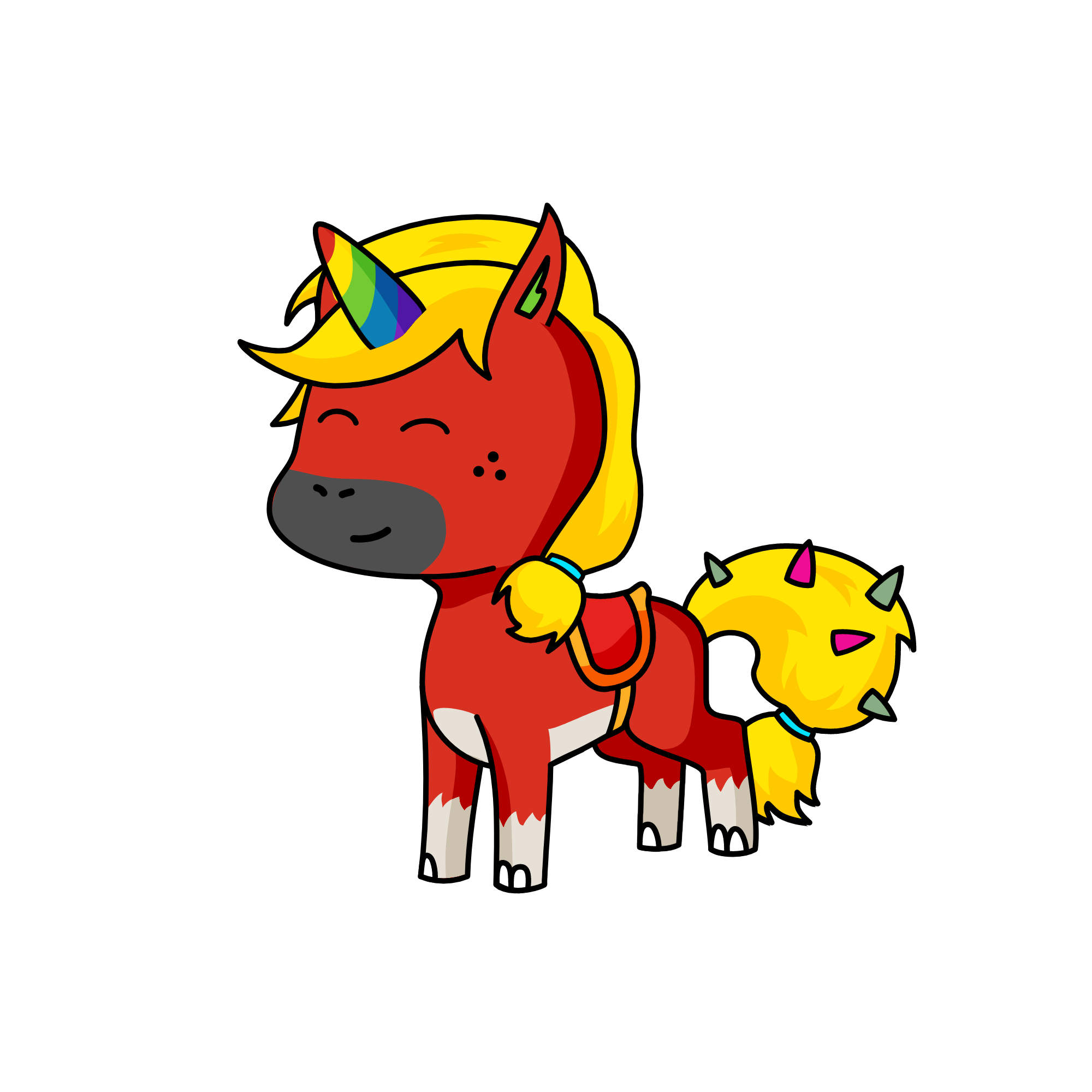 Zariya, the unicorn