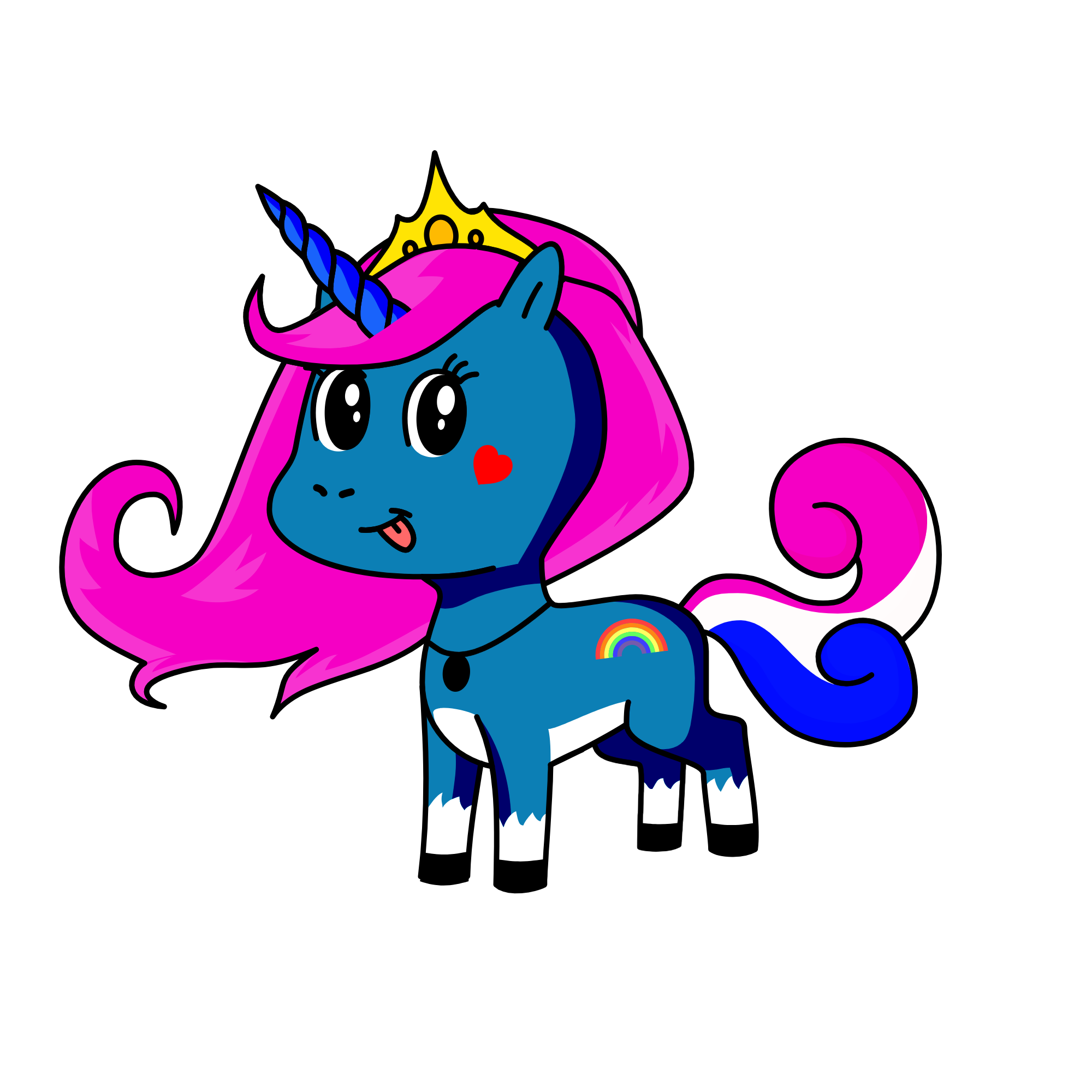 Tanvicorn, the unicorn