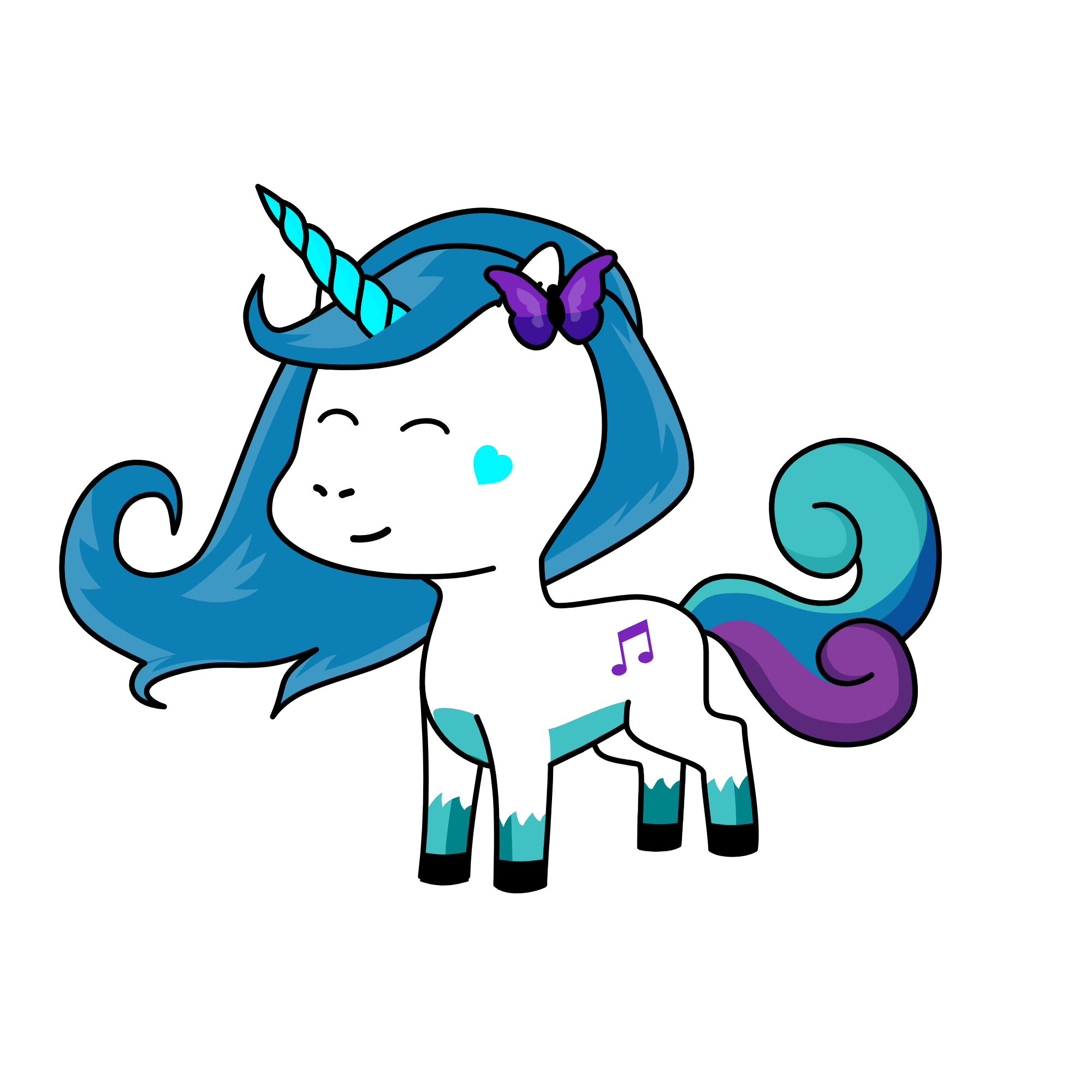 muza, the unicorn
