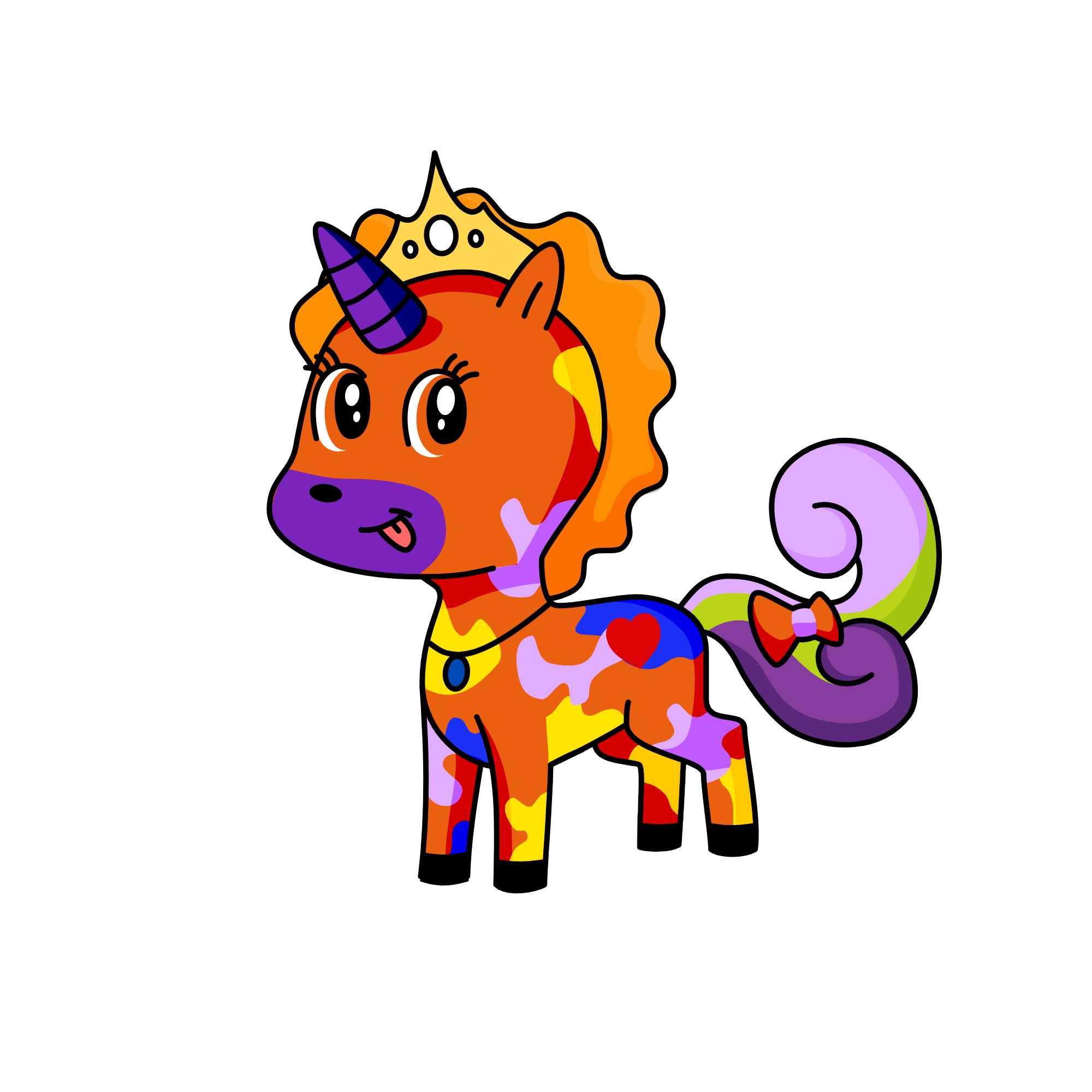 Melanie, the unicorn
