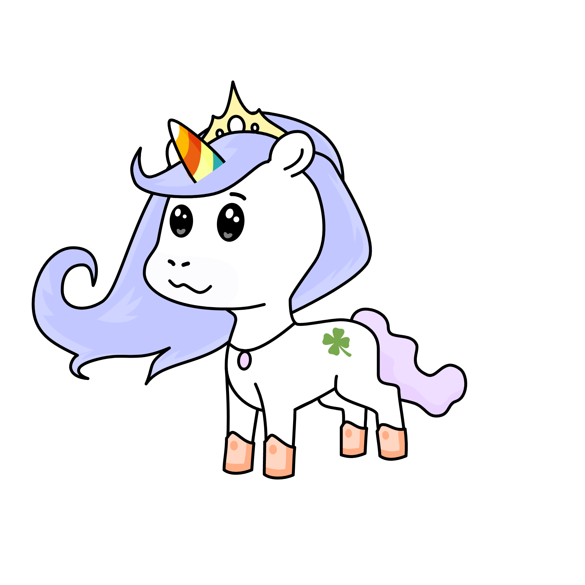 San San, the unicorn