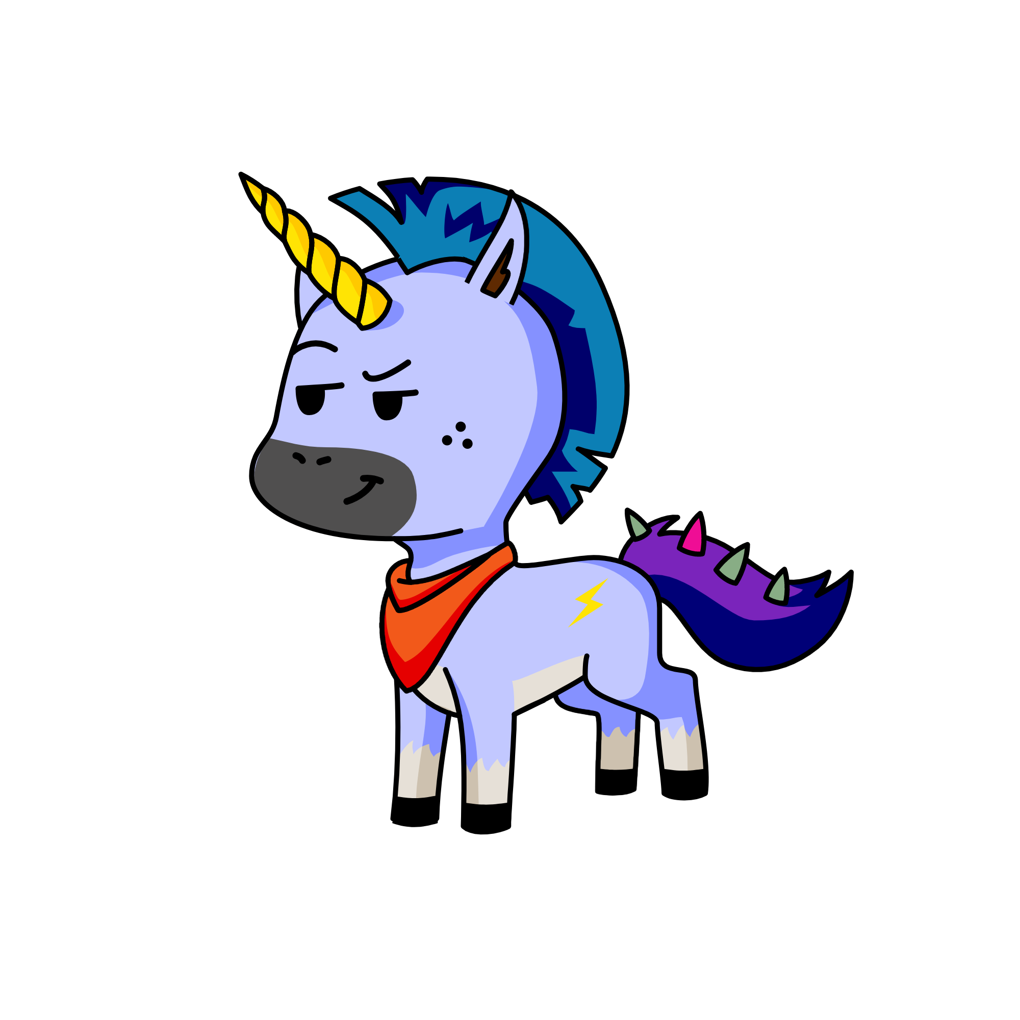 llllllllll, the unicorn