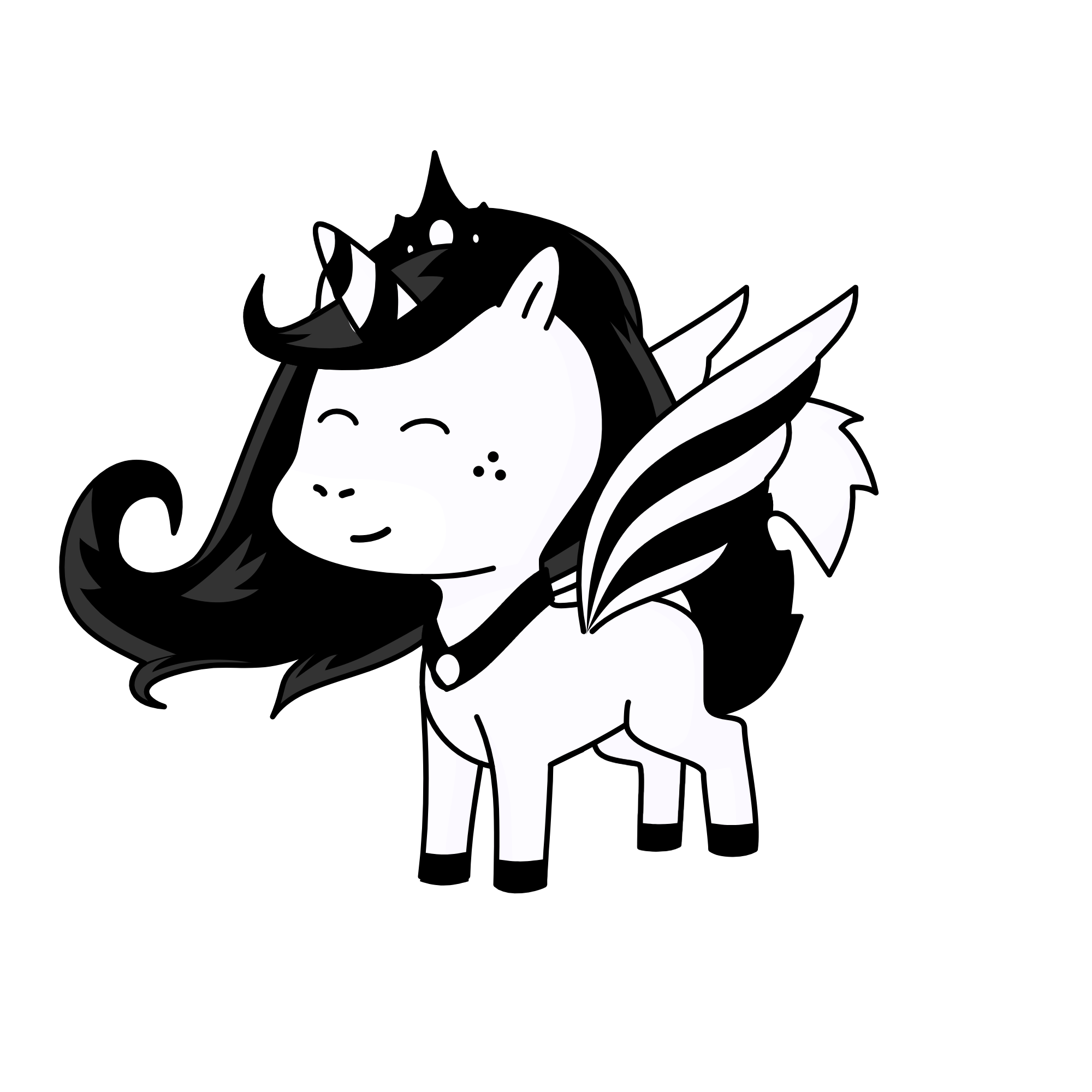 snow, the unicorn
