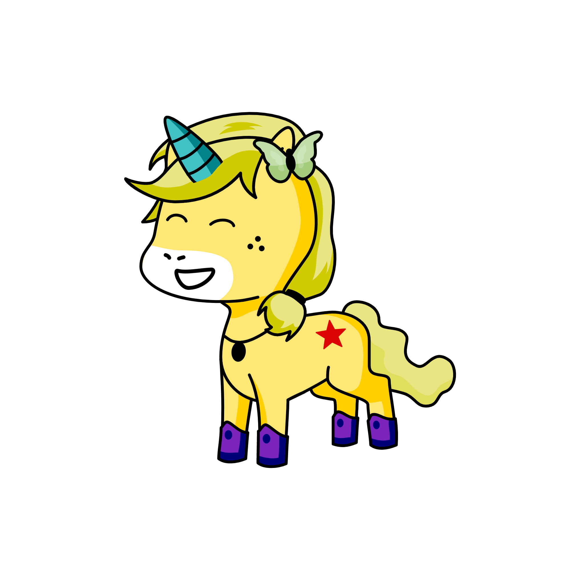 Hazel, the unicorn
