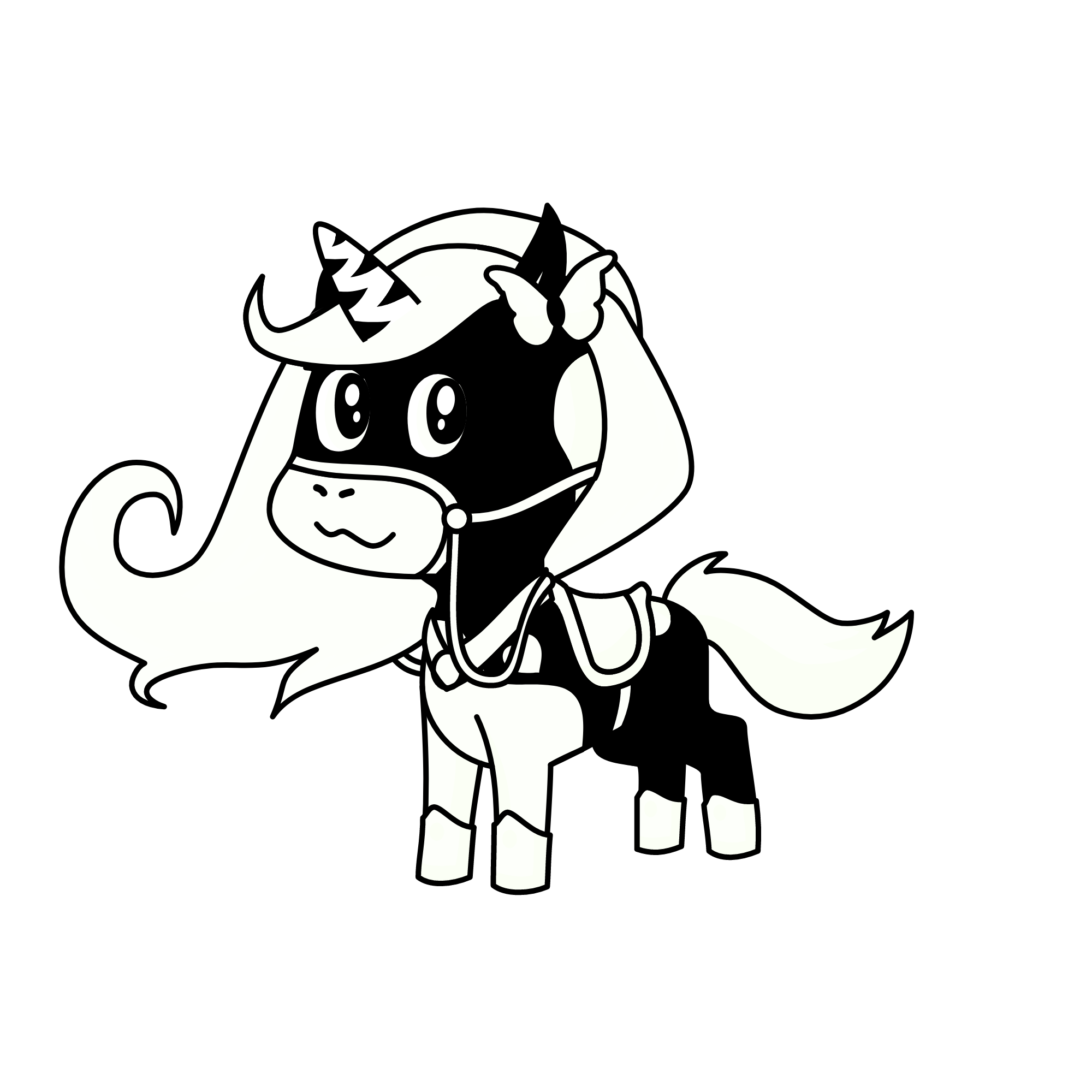 Panda Lily, the unicorn