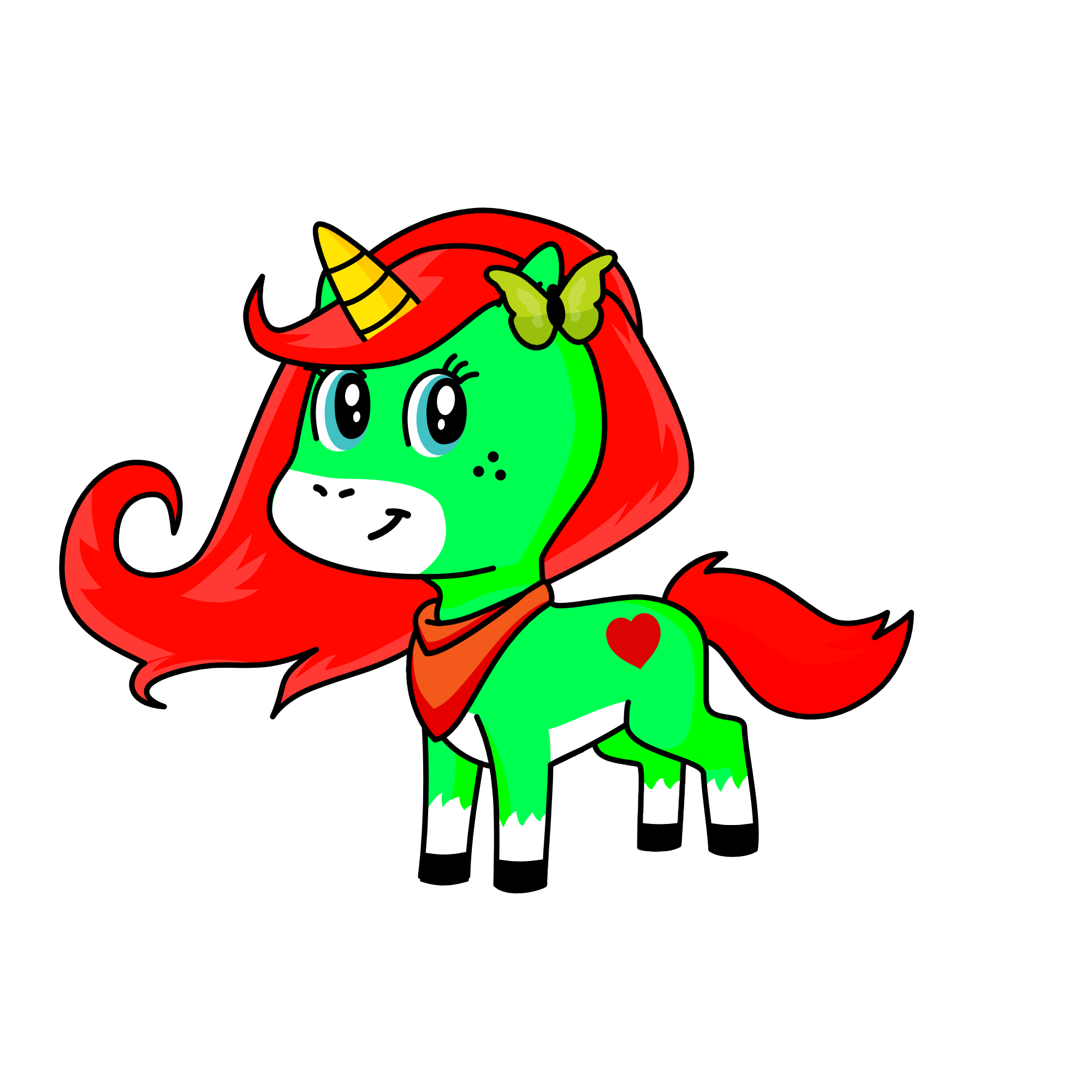 watermelon, the unicorn