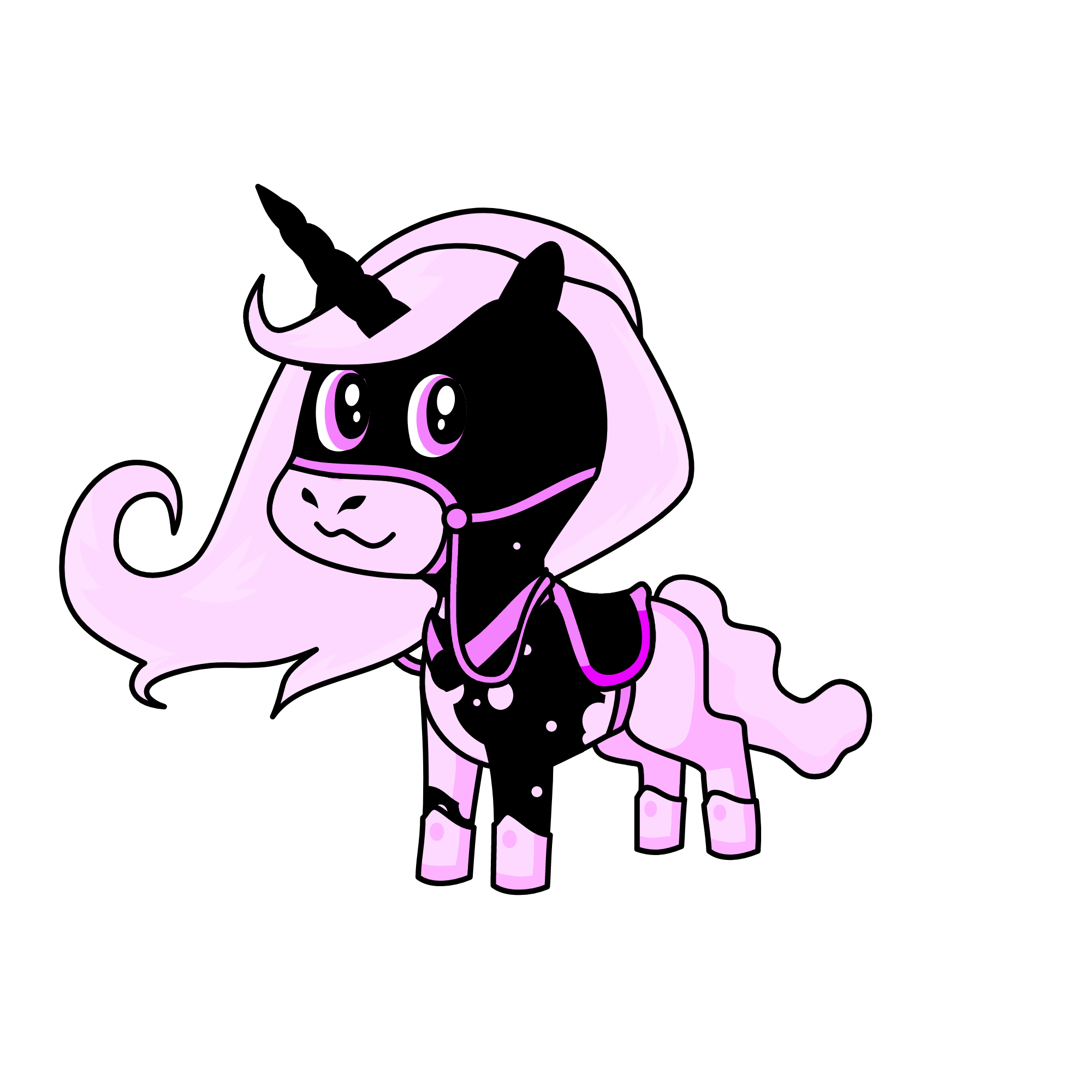 Midnight, the unicorn