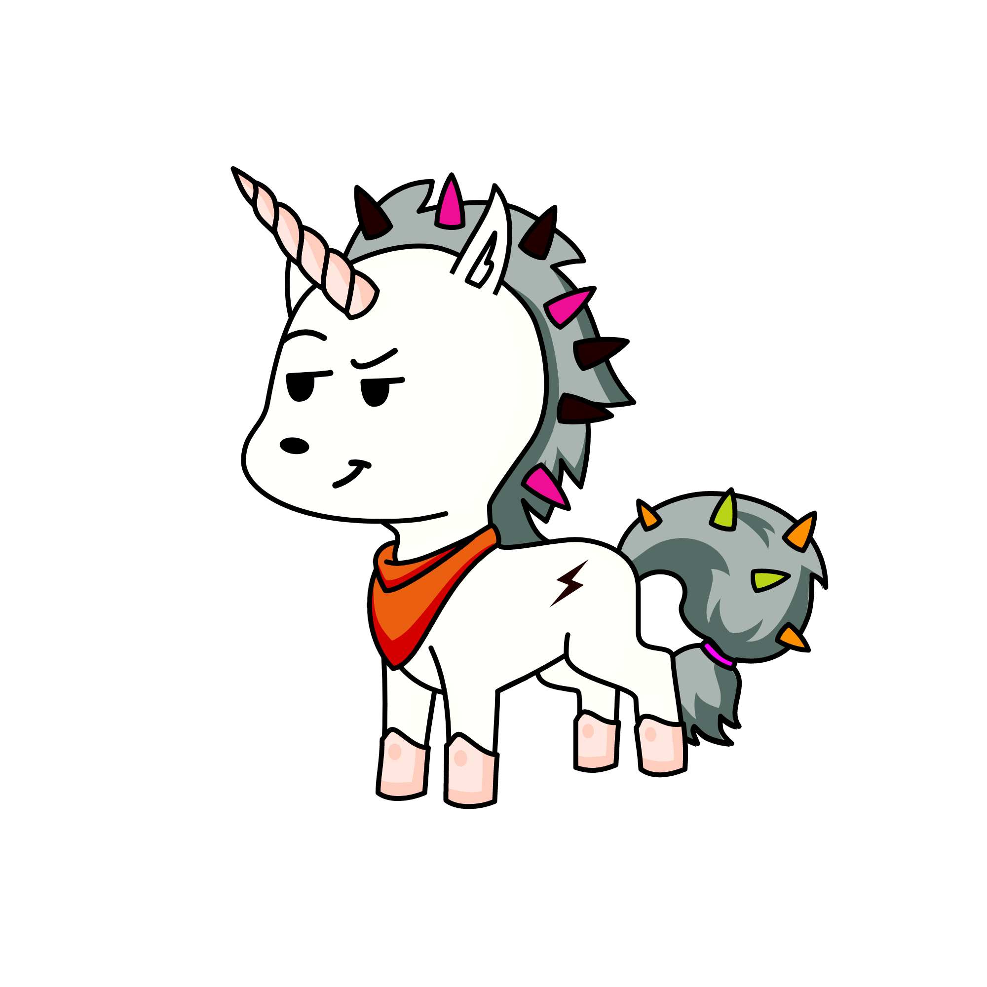 THE MAN, the unicorn