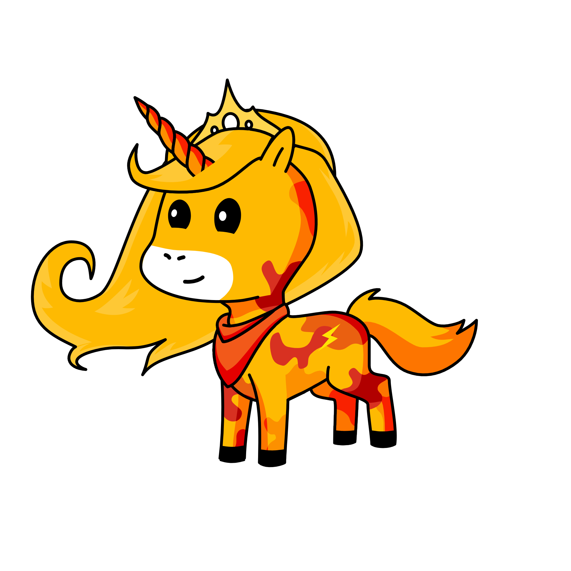 Shine, the unicorn