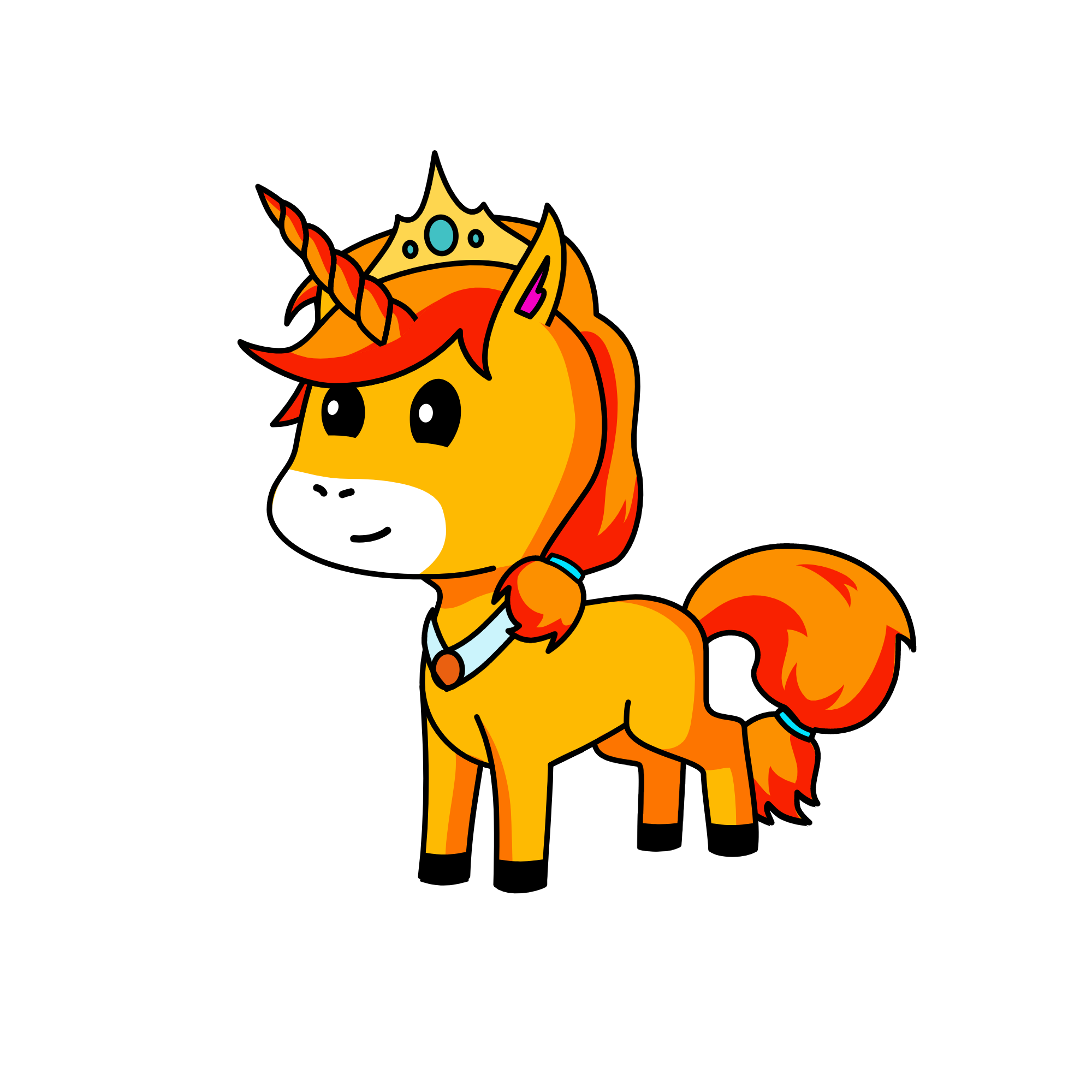 Sunshine, the unicorn
