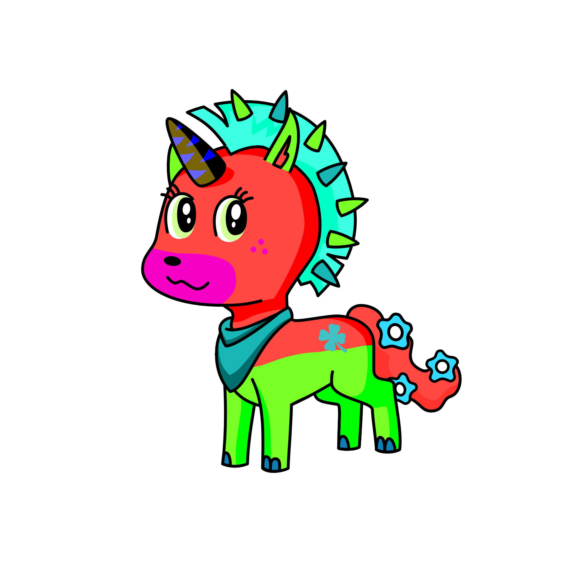 UNFORTUNATE, the unicorn