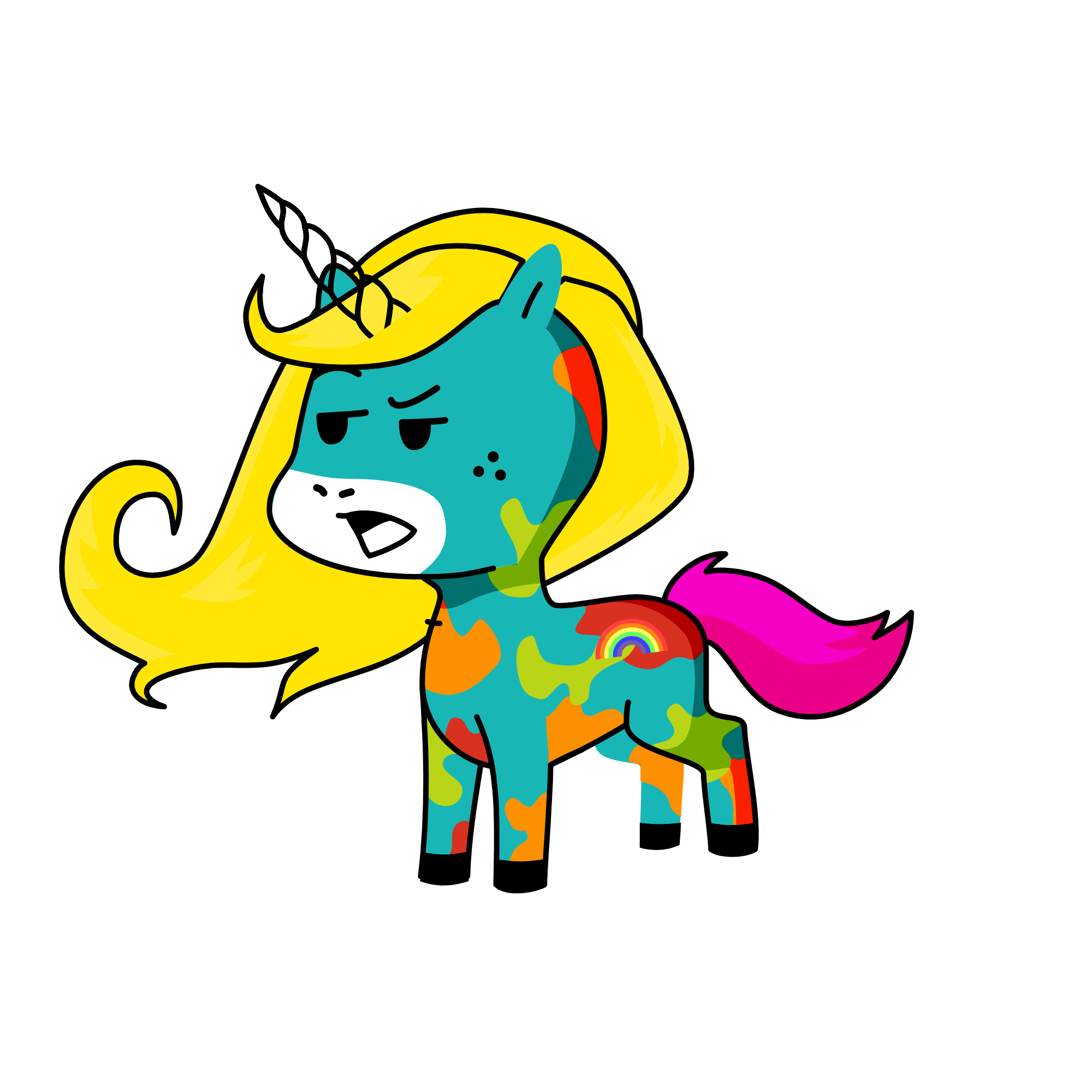 arcoiris , the unicorn