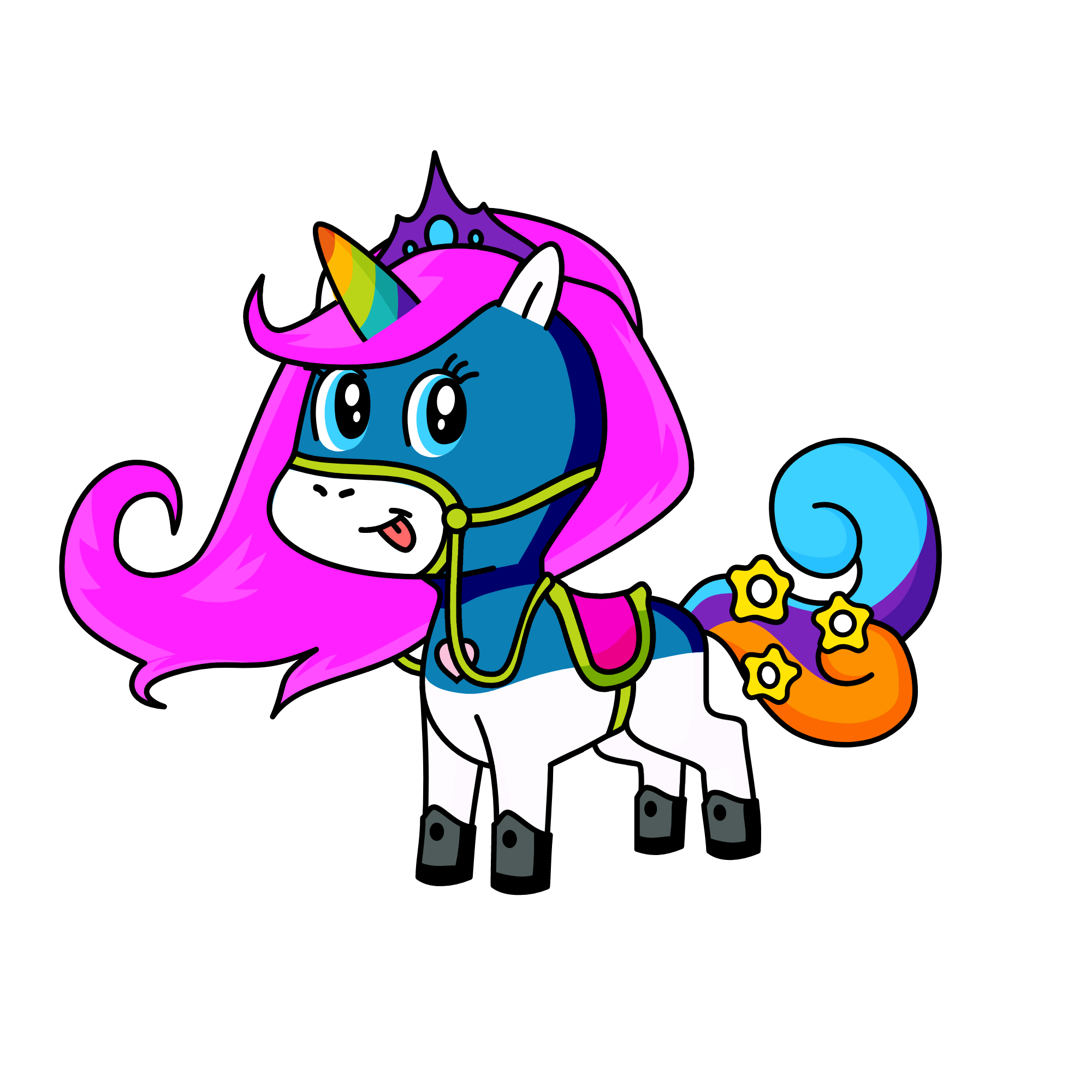 Gabby Miles, the unicorn