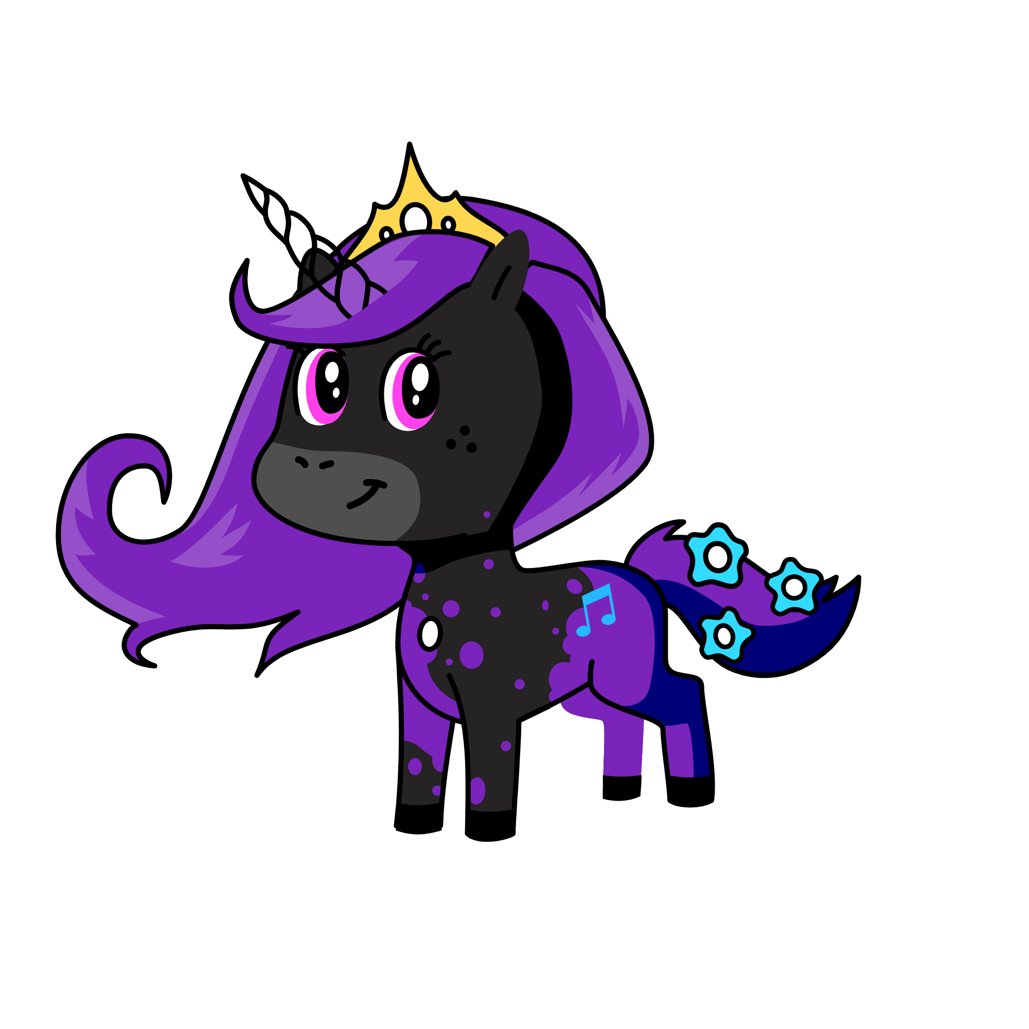 luna, the unicorn