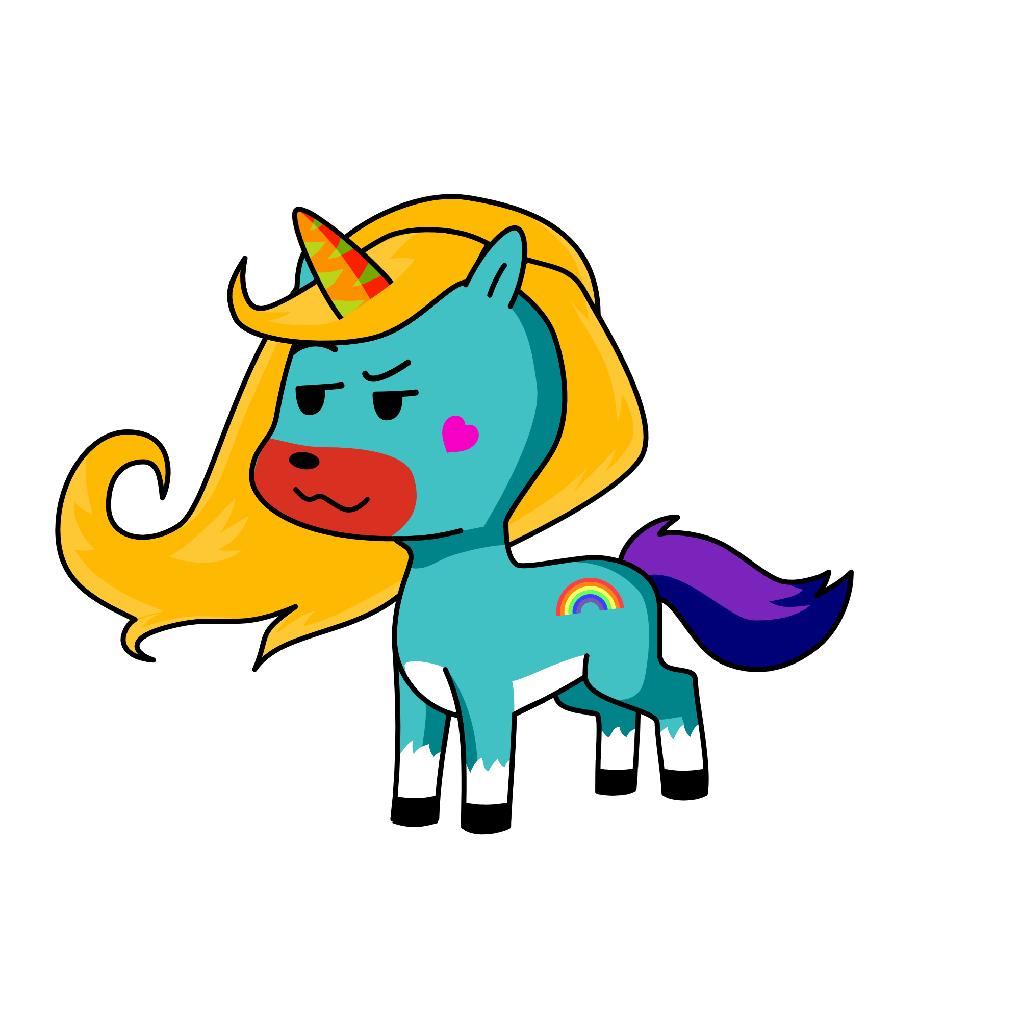 BELLE, the unicorn