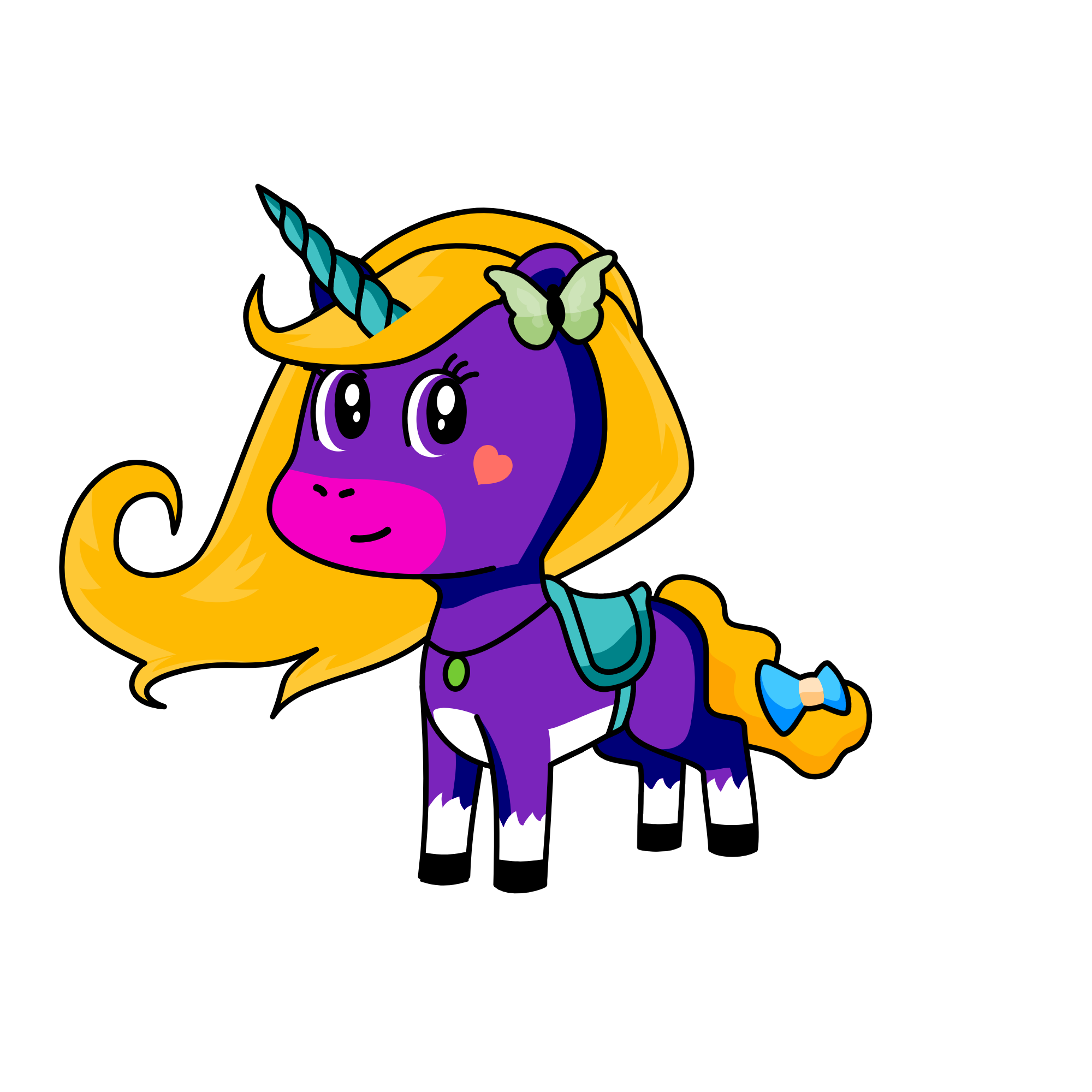 luna, the unicorn