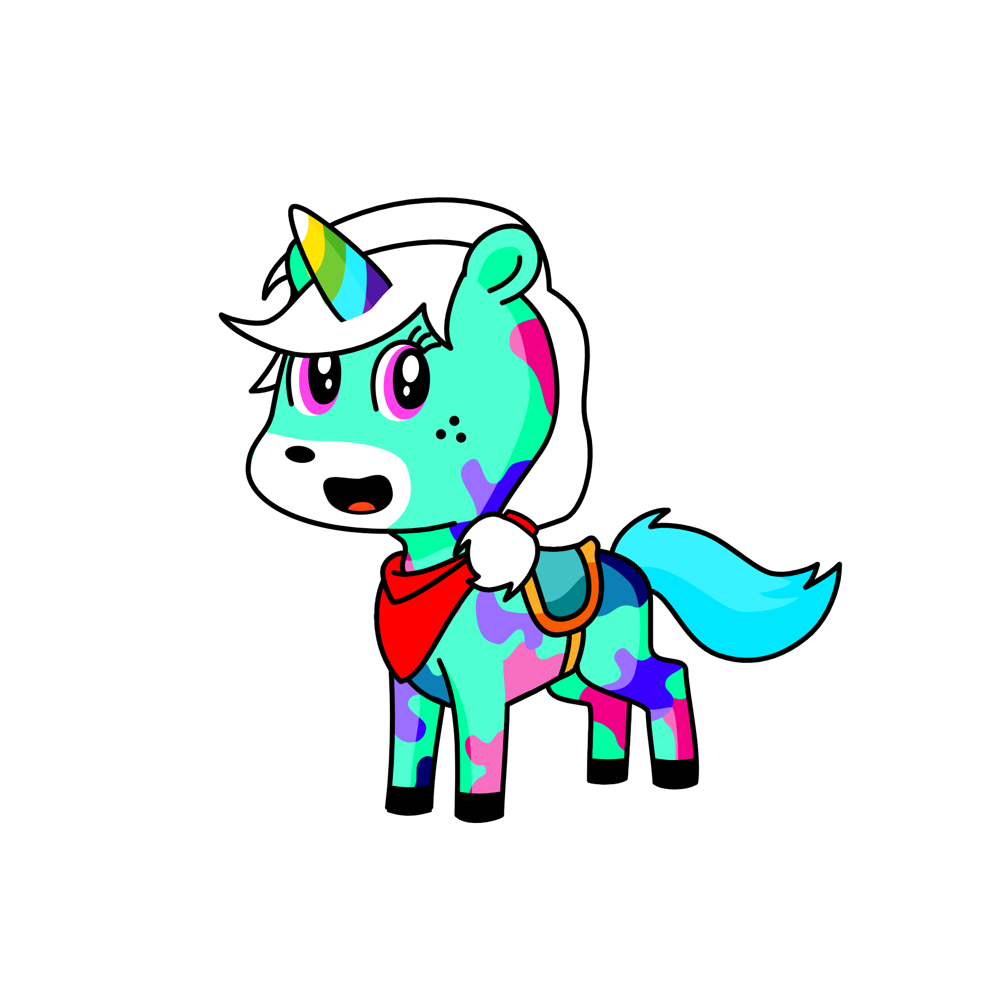 the cute one in the universe, the unicorn
