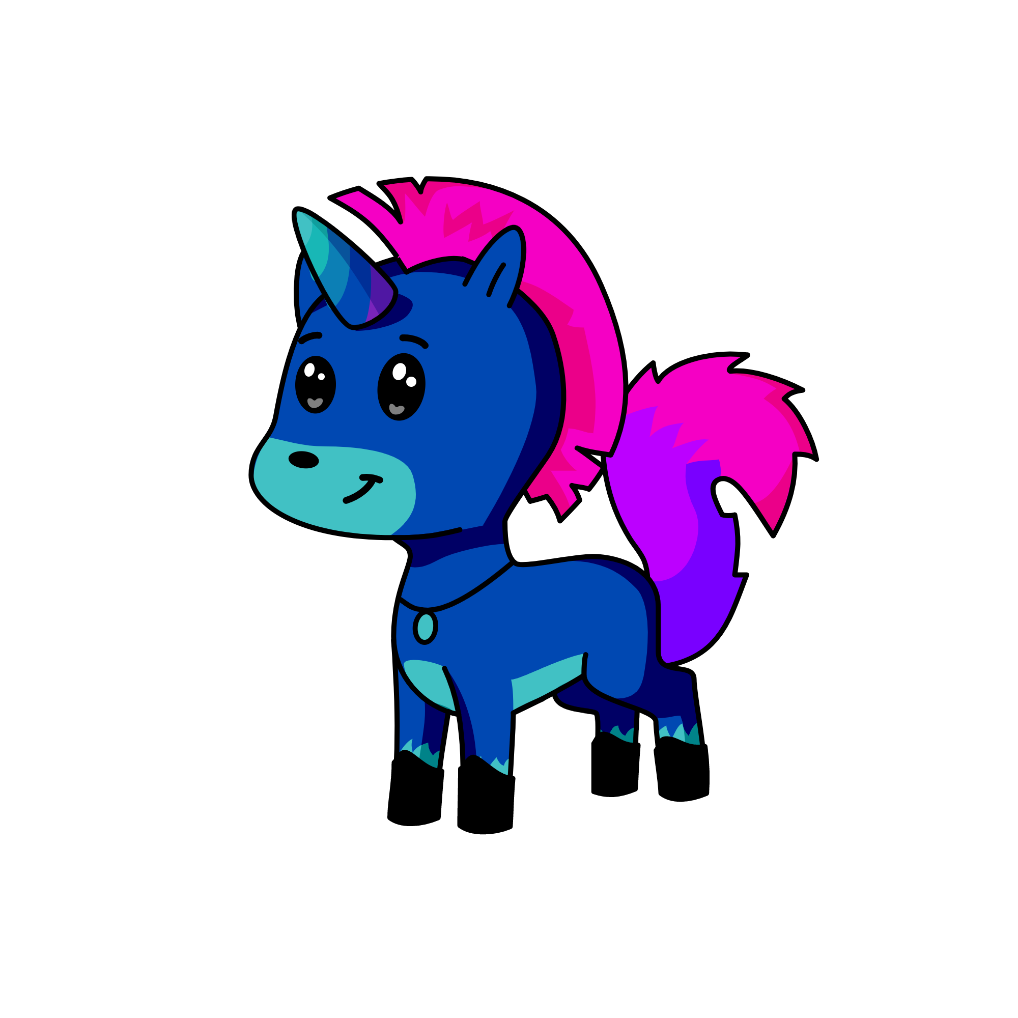 Nuckles, the unicorn