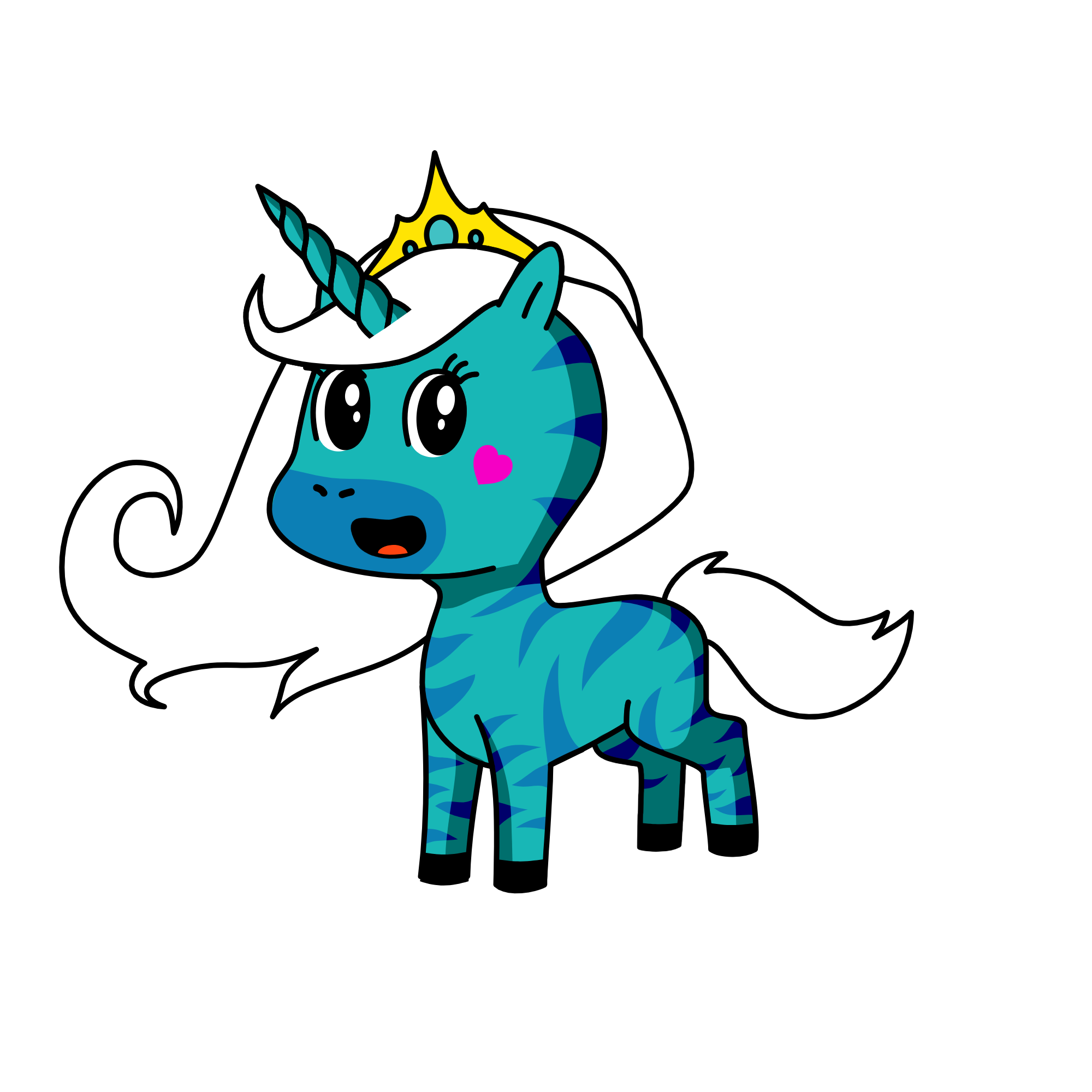 Snow Light, the unicorn
