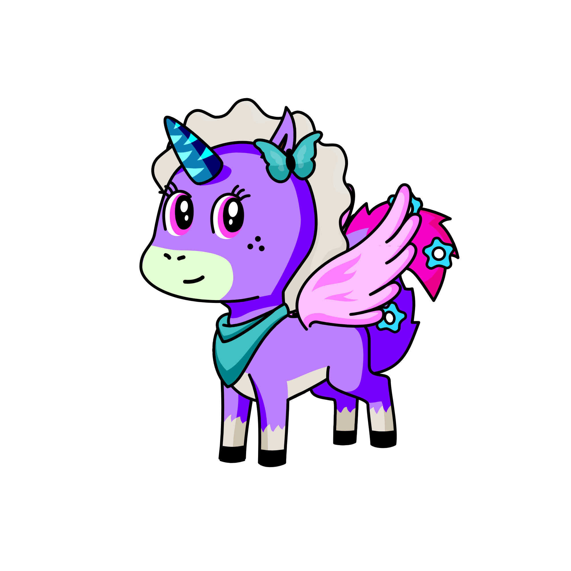 tree o mon, the unicorn