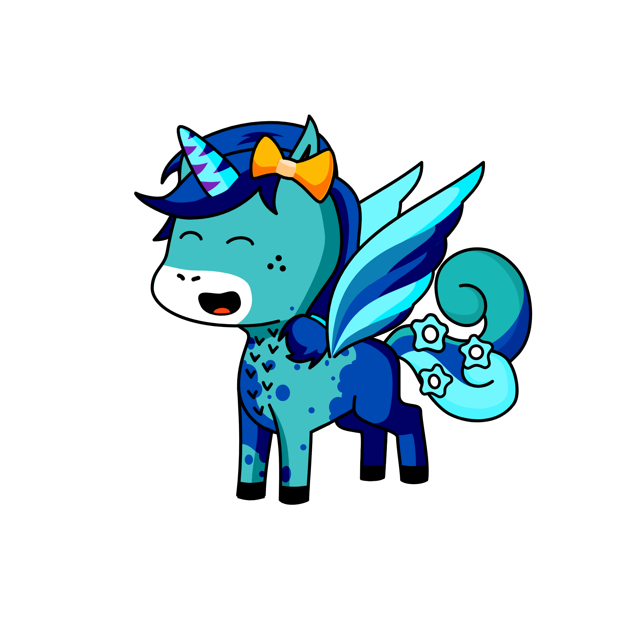 pity pom mo, the unicorn